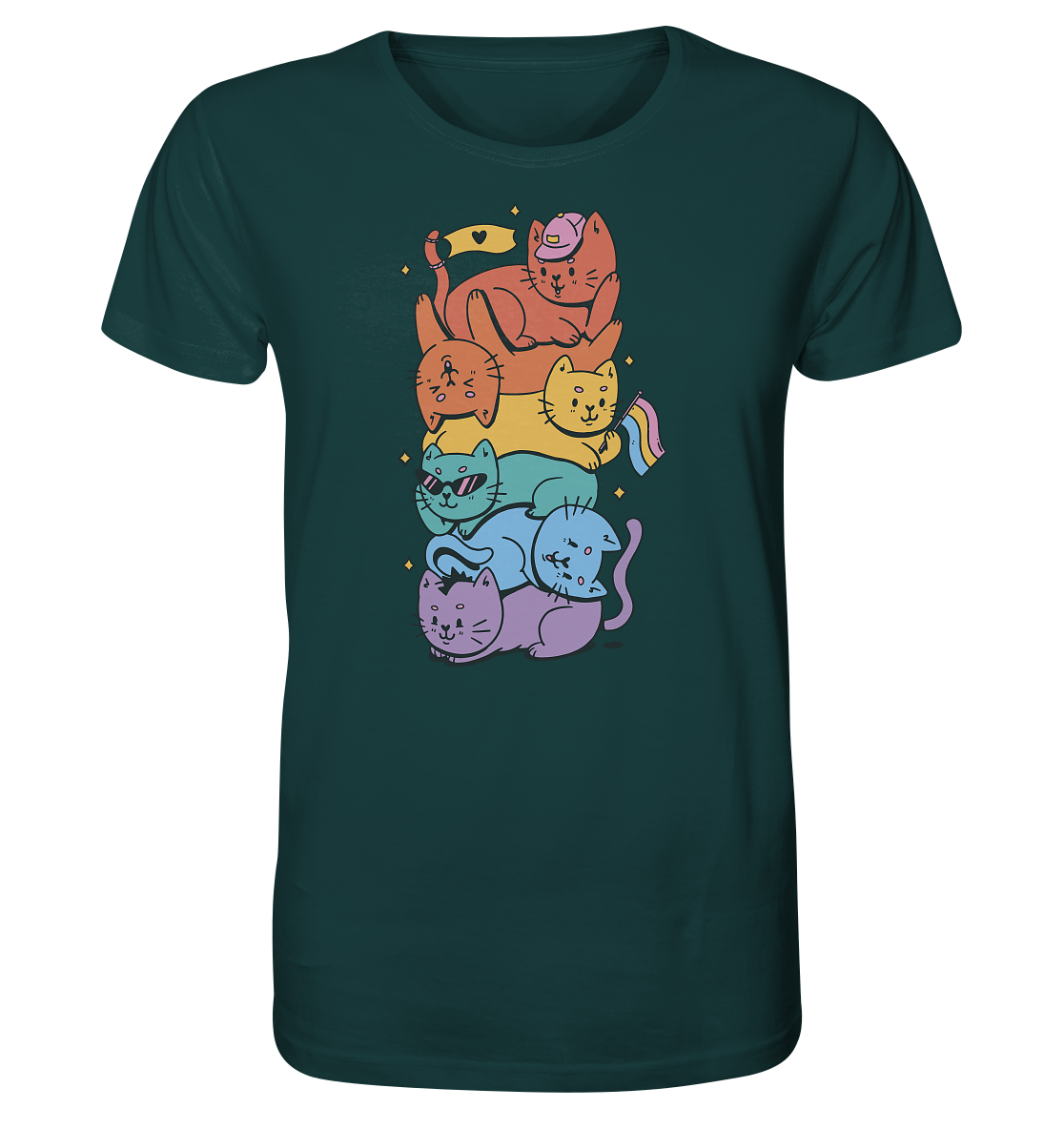 LGBTQ+ Katzen - Unisex Shirt