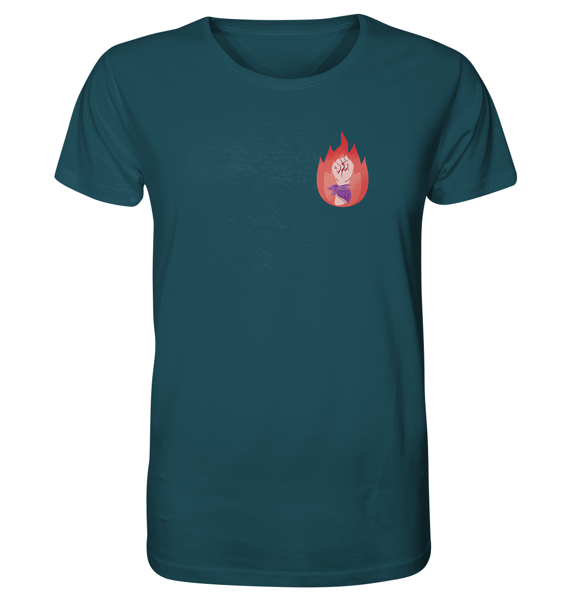It's a Beautiful Day to Smash the Patriarchy Backprint - Organic Shirt