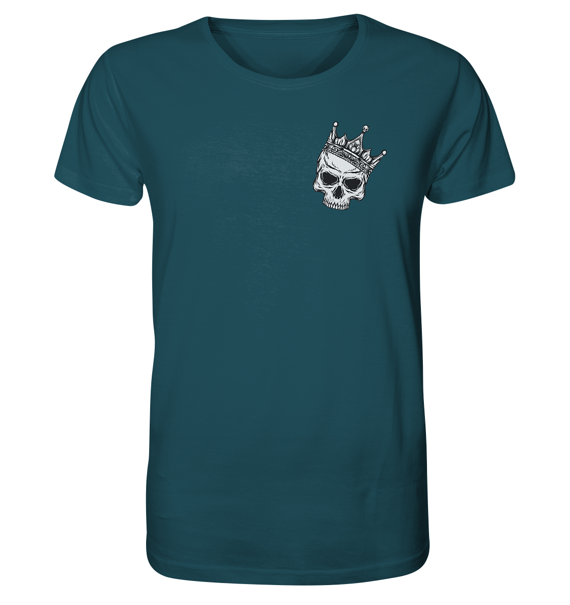 Eat the Rich "Skull Edition" Backprint - Organic Shirt