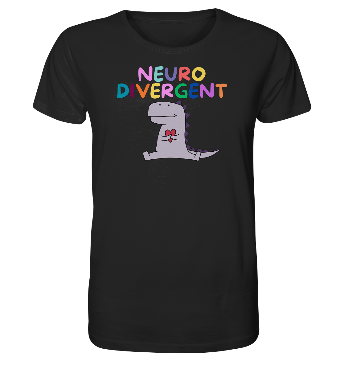 Neurodivergent "Dino Edition" - Organic Shirt