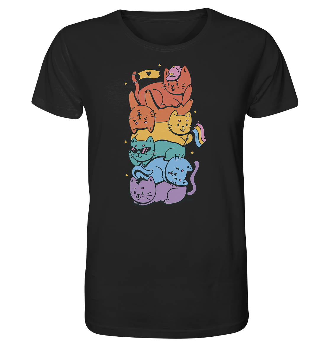 LGBTQ+ Katzen - Unisex Shirt
