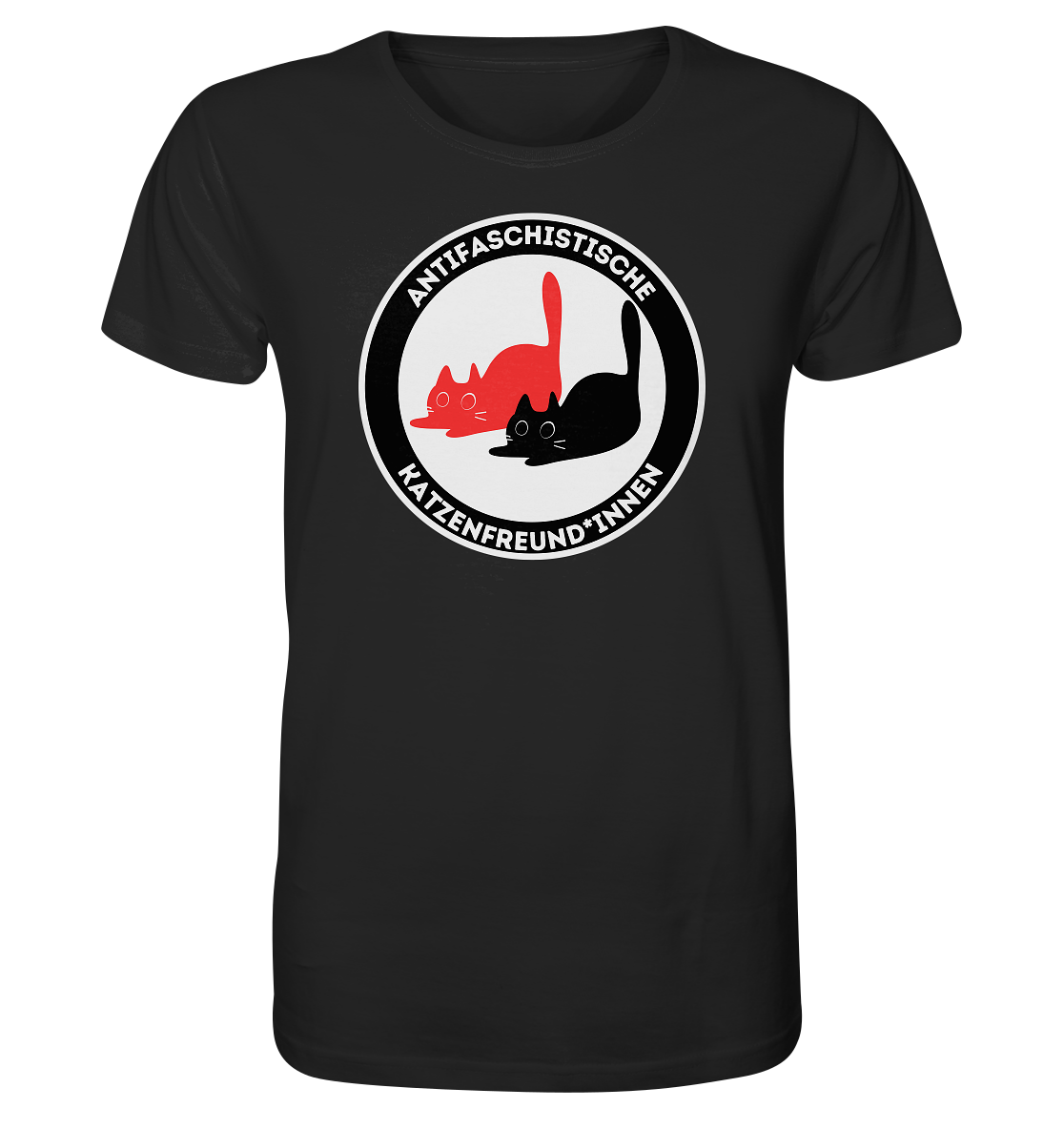 Antifaschistische Katzenfreund*innen - Organic Shirt