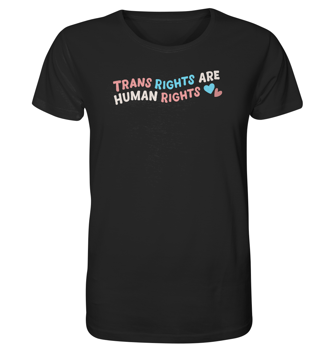 Trans Rights are Human Rights "Pastel Power Edition" - Organic Shirt