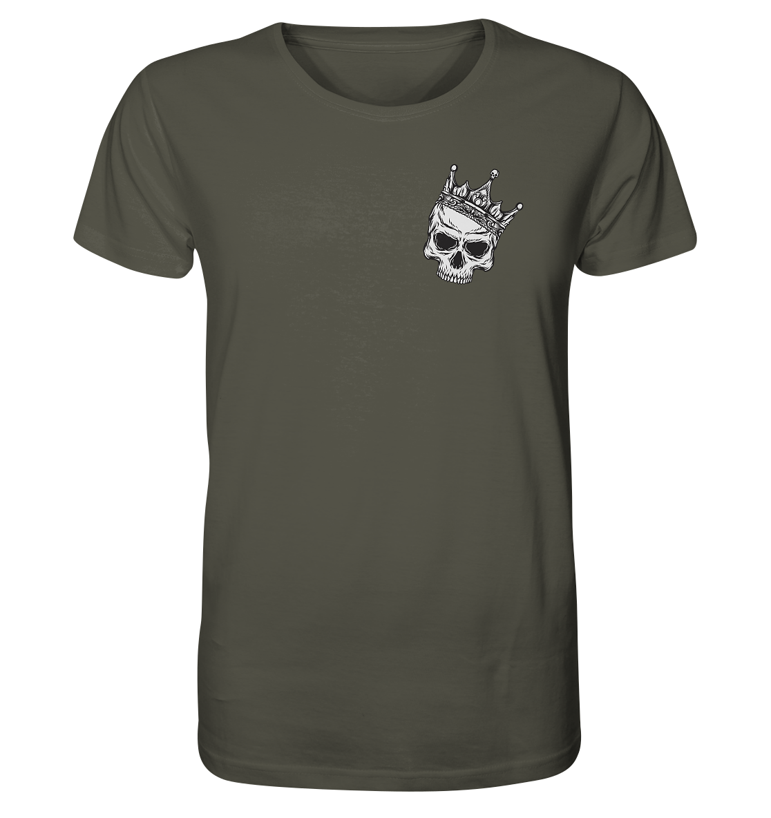 Eat the Rich "Skull Edition" Backprint - Organic Shirt
