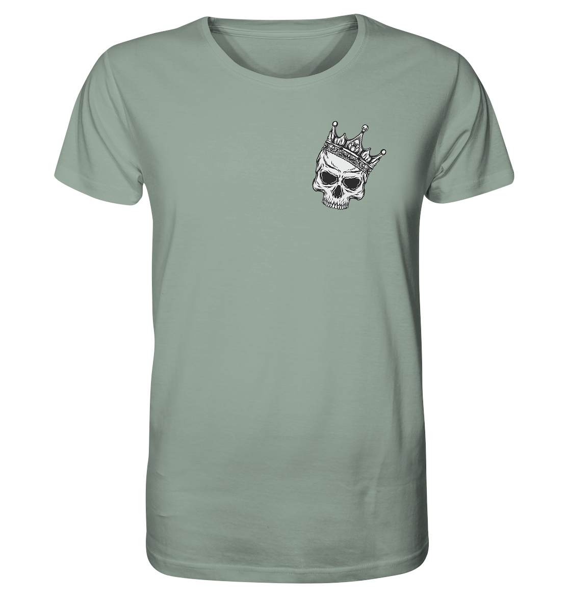 Eat the Rich "Skull Edition" Backprint - Organic Shirt