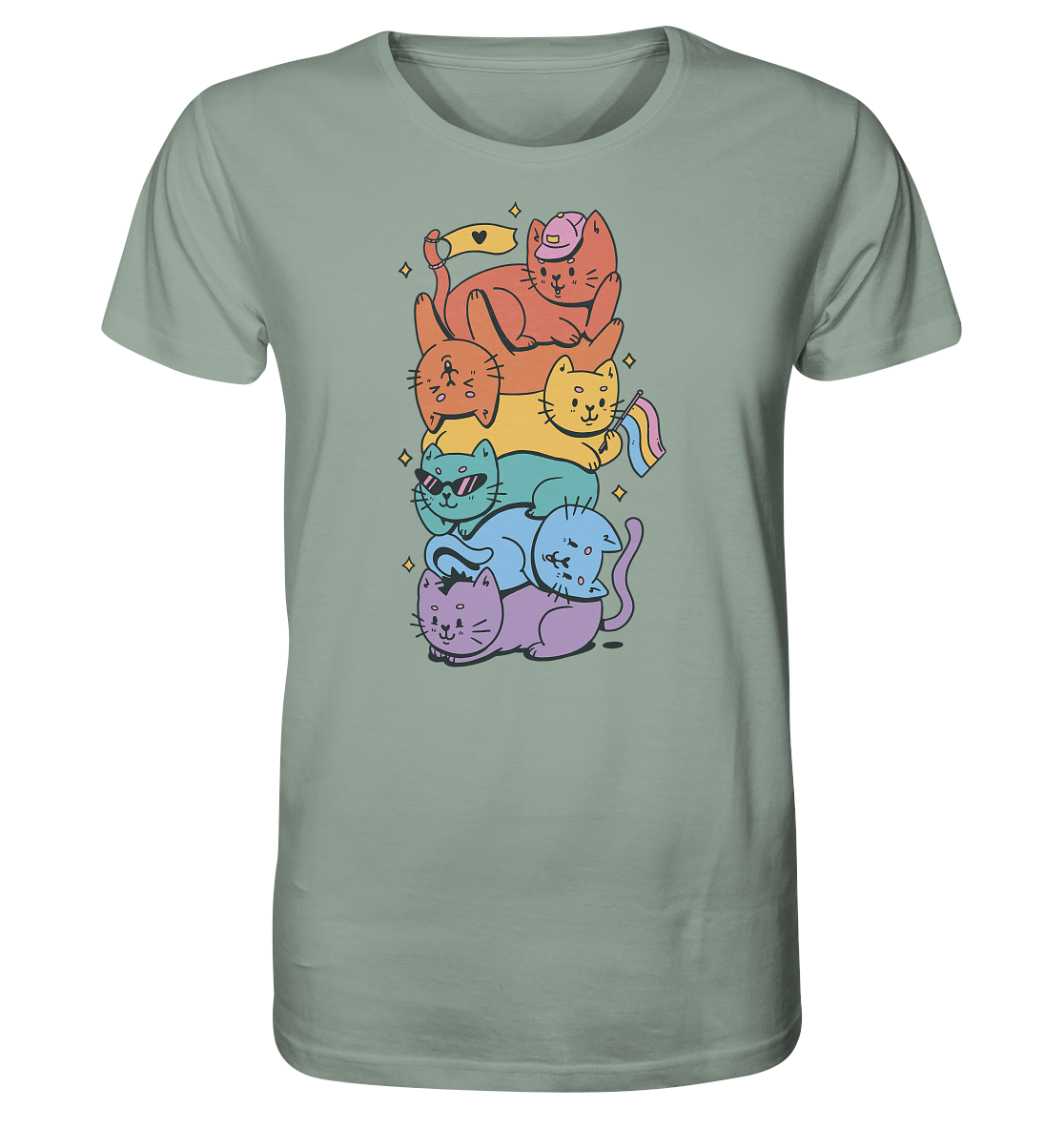 LGBTQ+ Katzen - Unisex Shirt