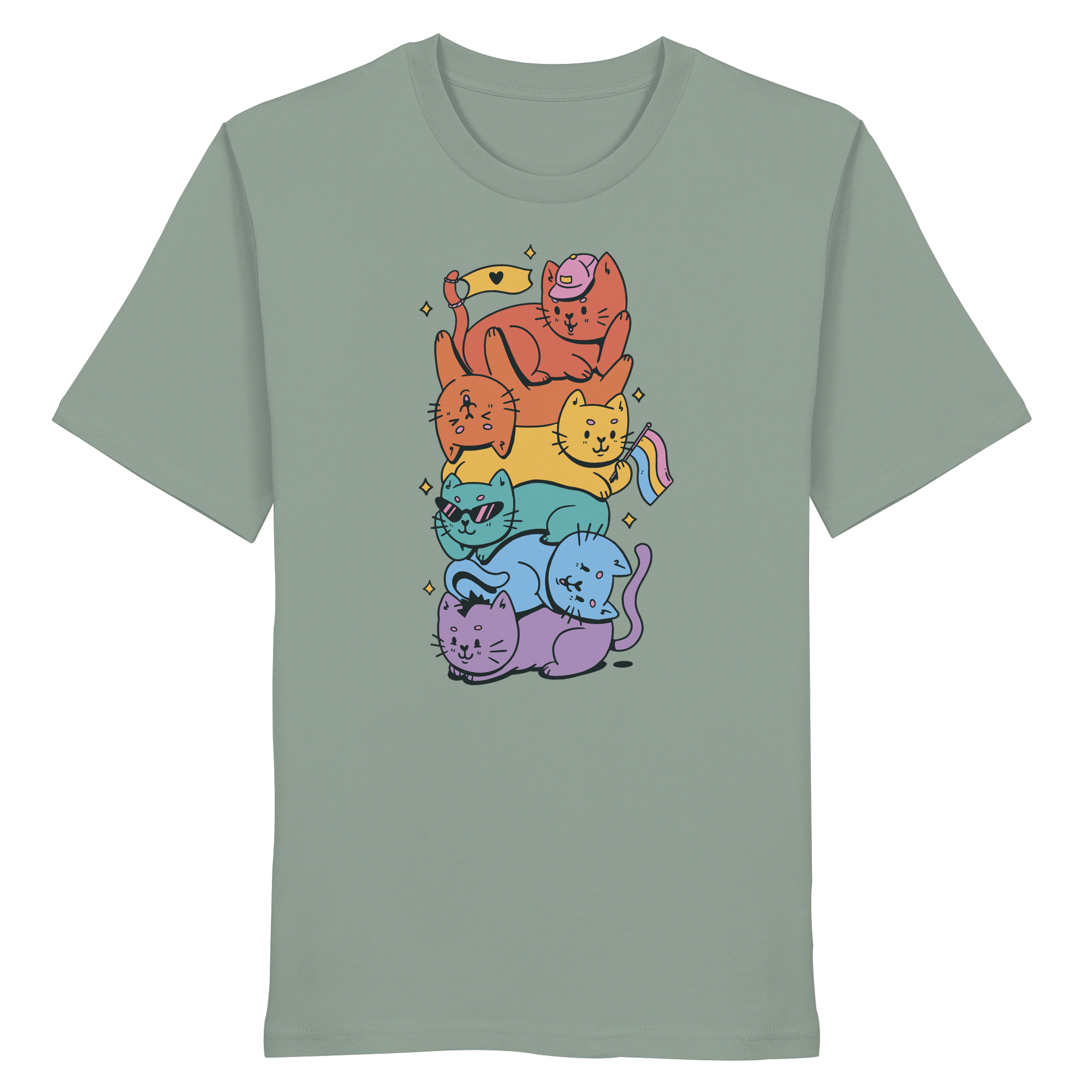 LGBTQ+ Katzen - Organic Shirt
