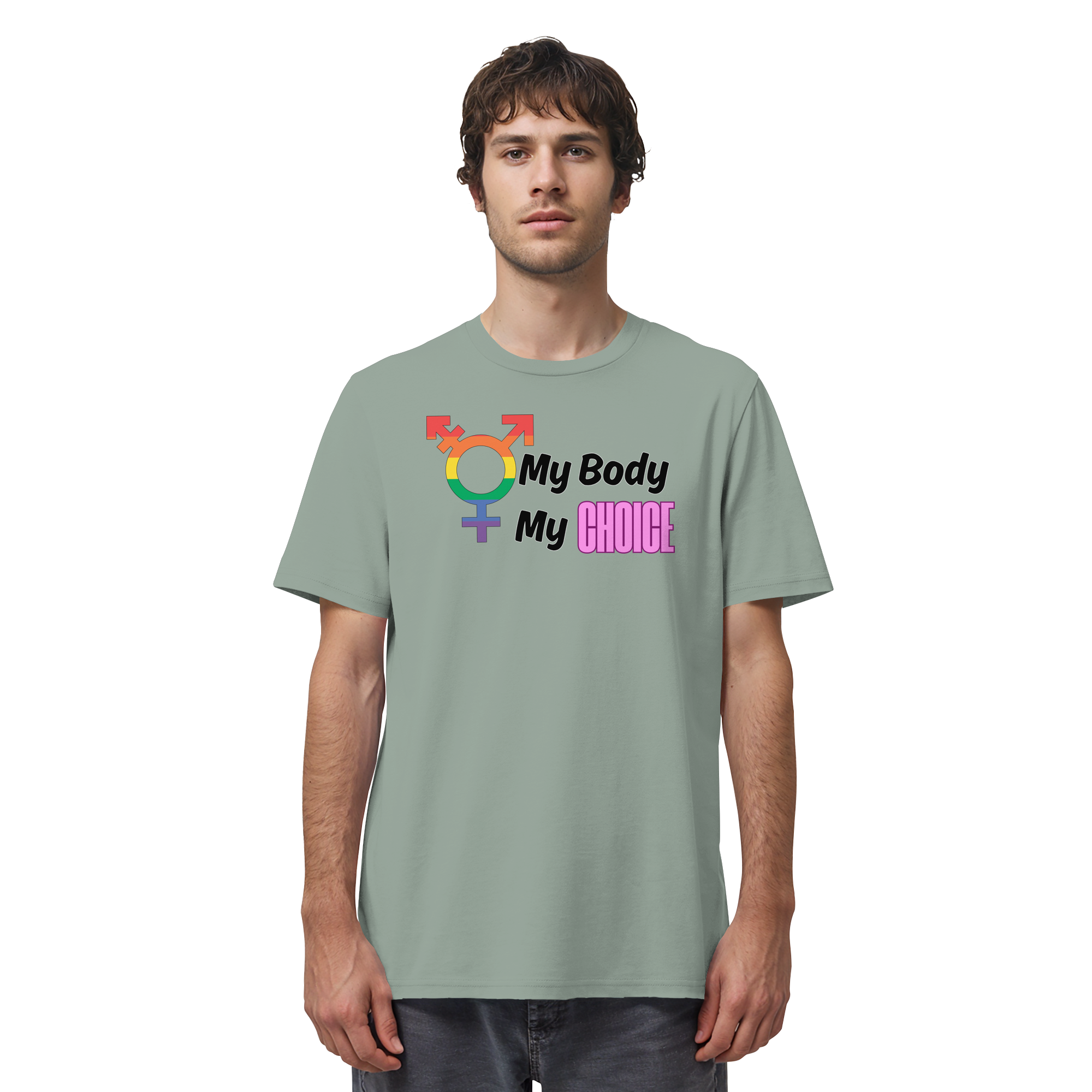 My Body My Choice "Rainbow Resistance Edition" - Organic Shirt
