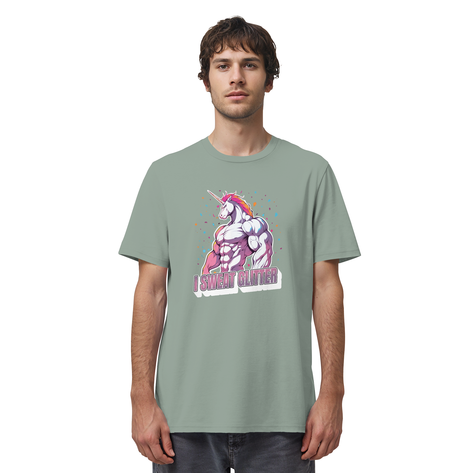 I sweat Glitter - Organic Shirt