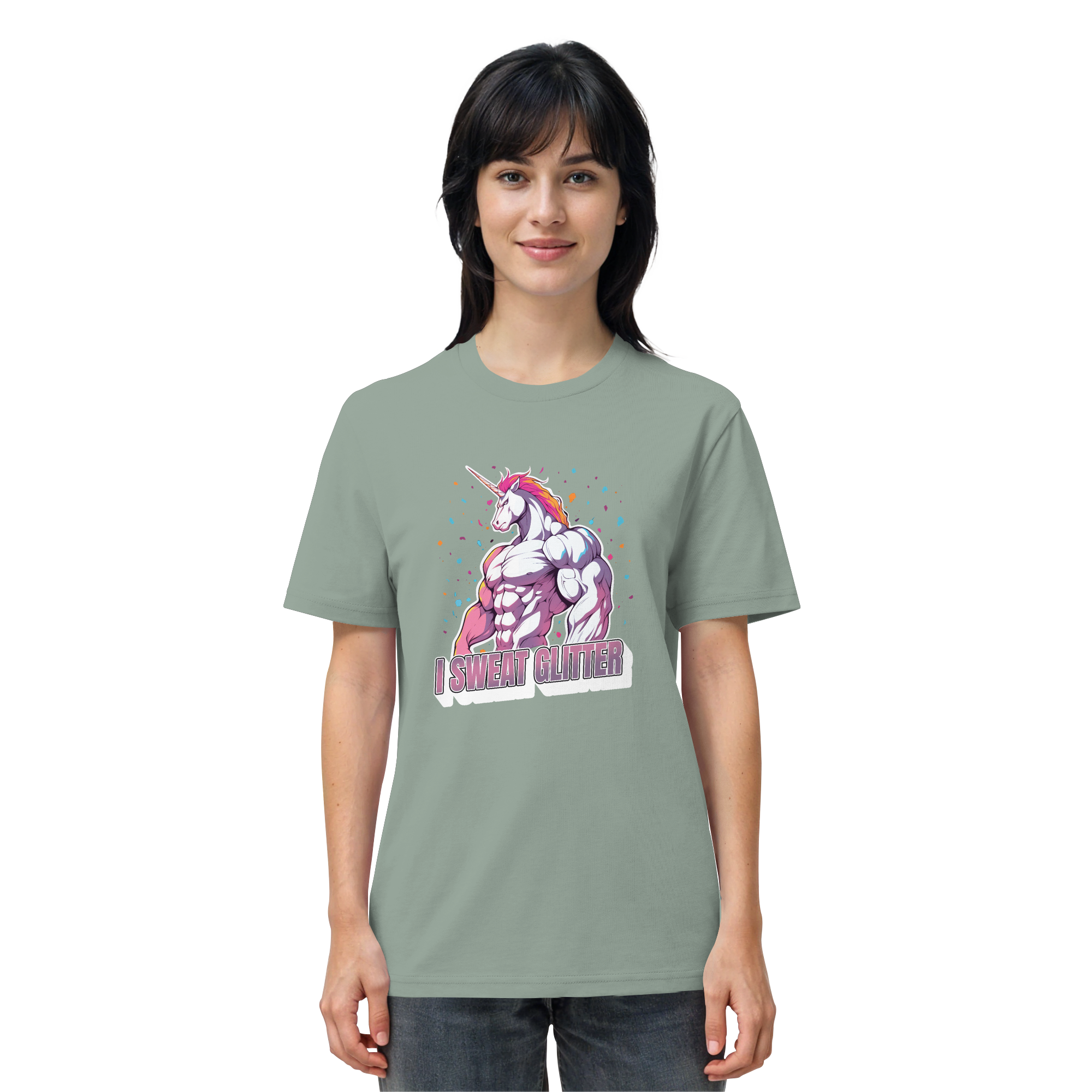 I sweat Glitter - Organic Shirt