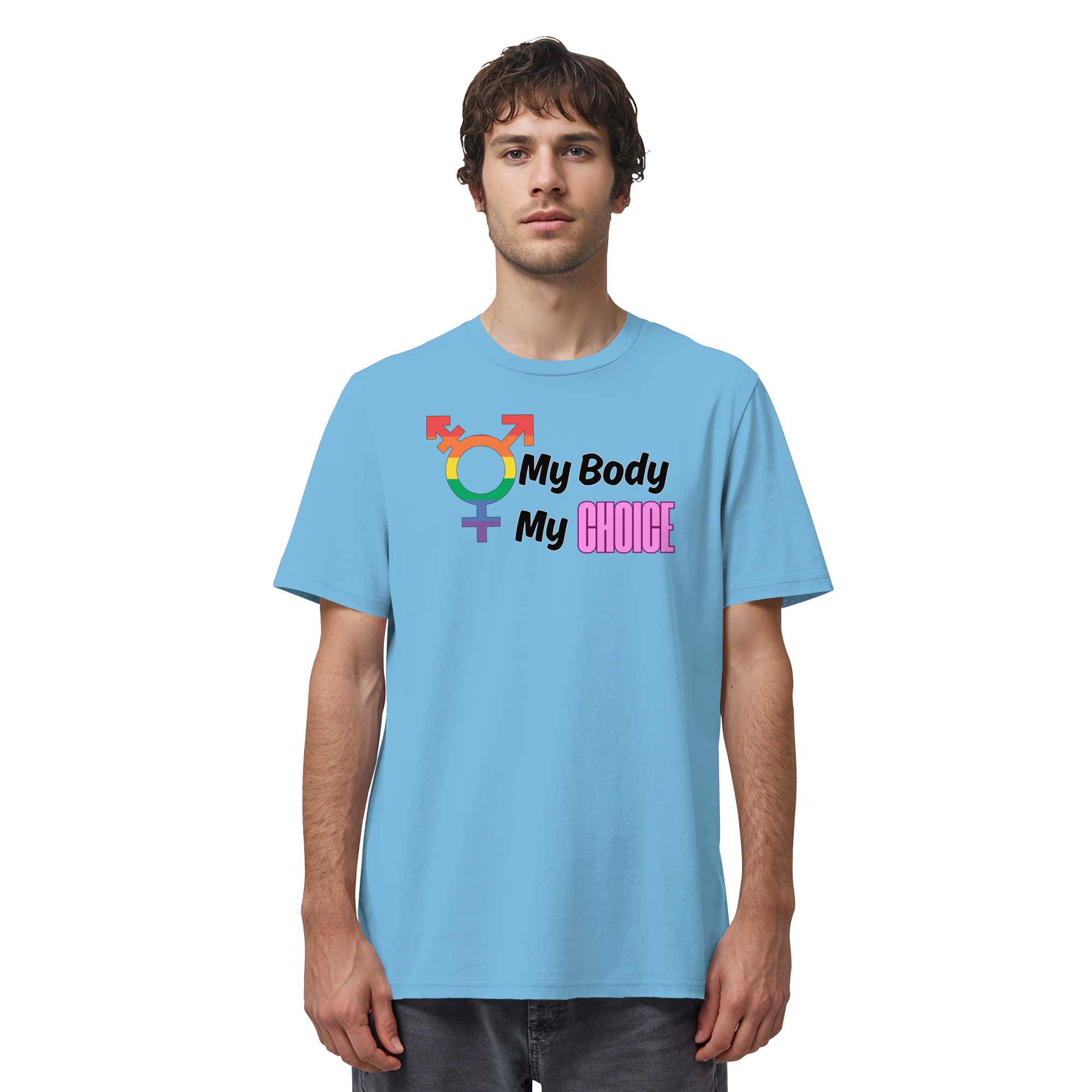 My Body My Choice "Rainbow Resistance Edition" - Organic Shirt