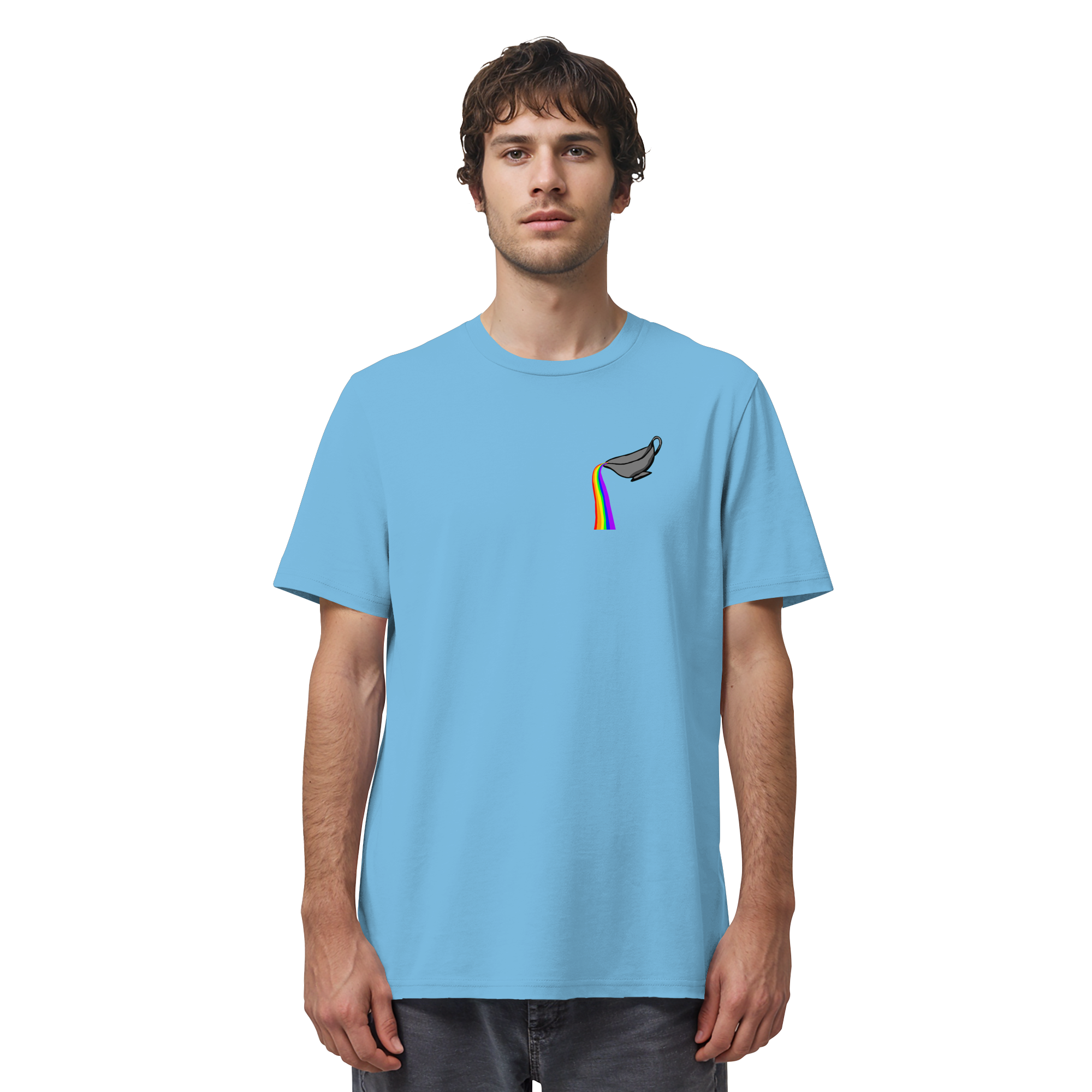 Regenbogen Soße: Sauciere - Organic Shirt
