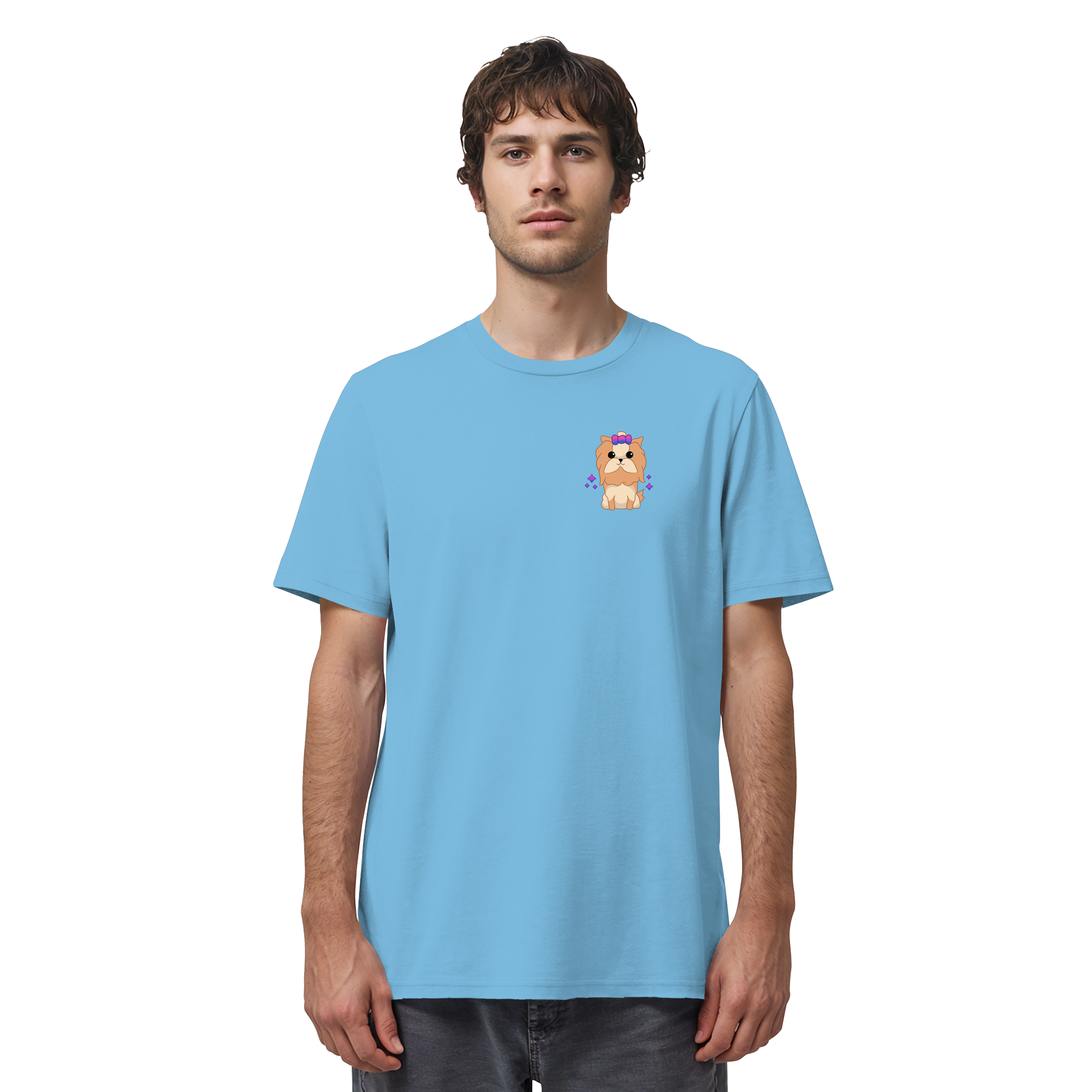 Cute Bisexual Dog - Organic Shirt