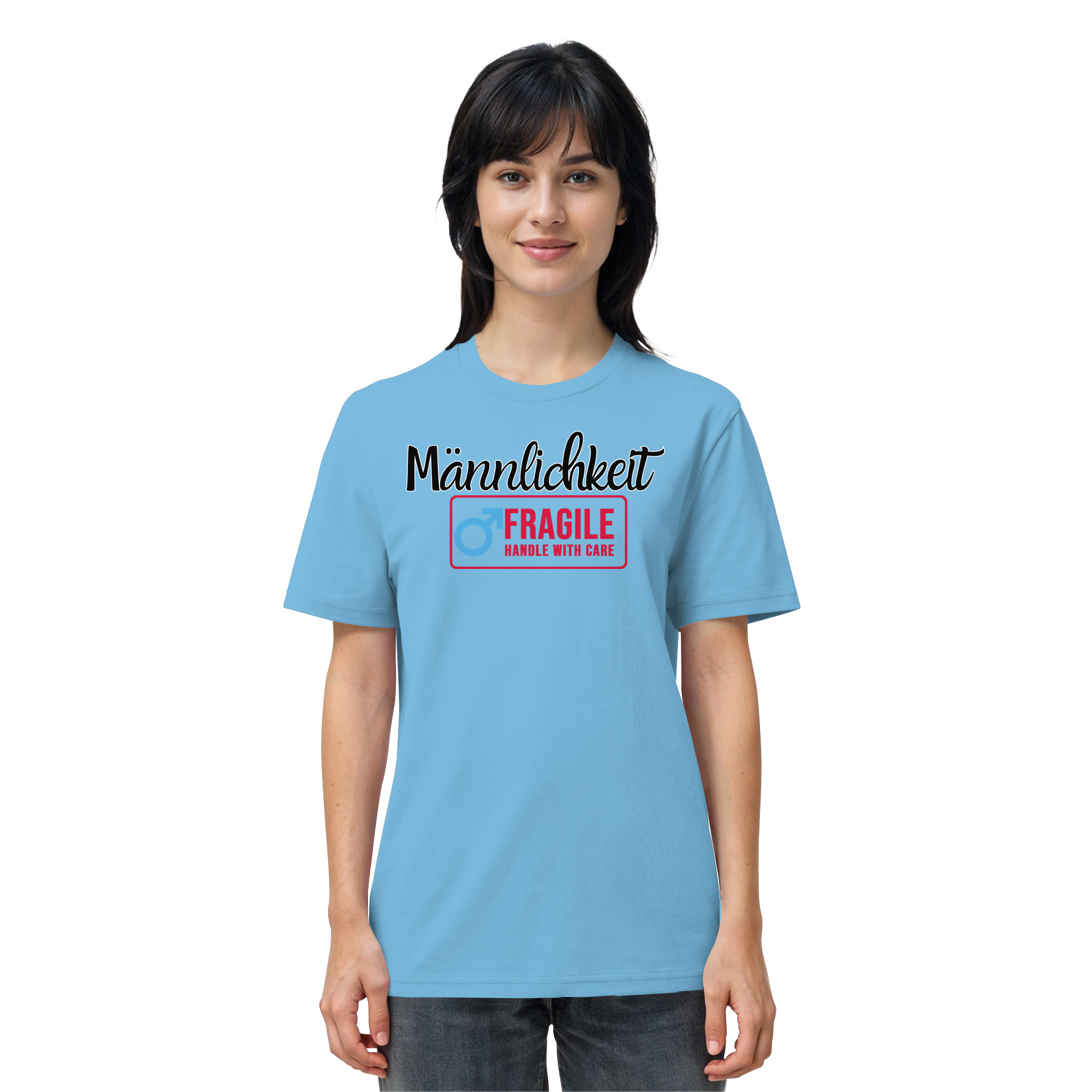 Männlichkeit: Handle with Care - Organic Shirt