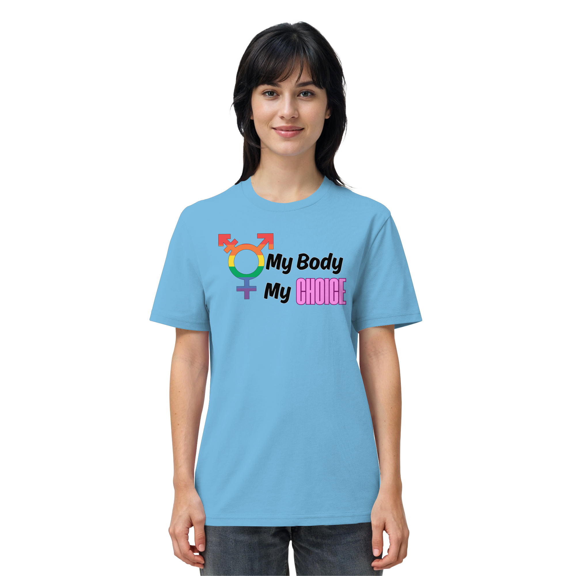 My Body My Choice "Rainbow Resistance Edition" - Organic Shirt
