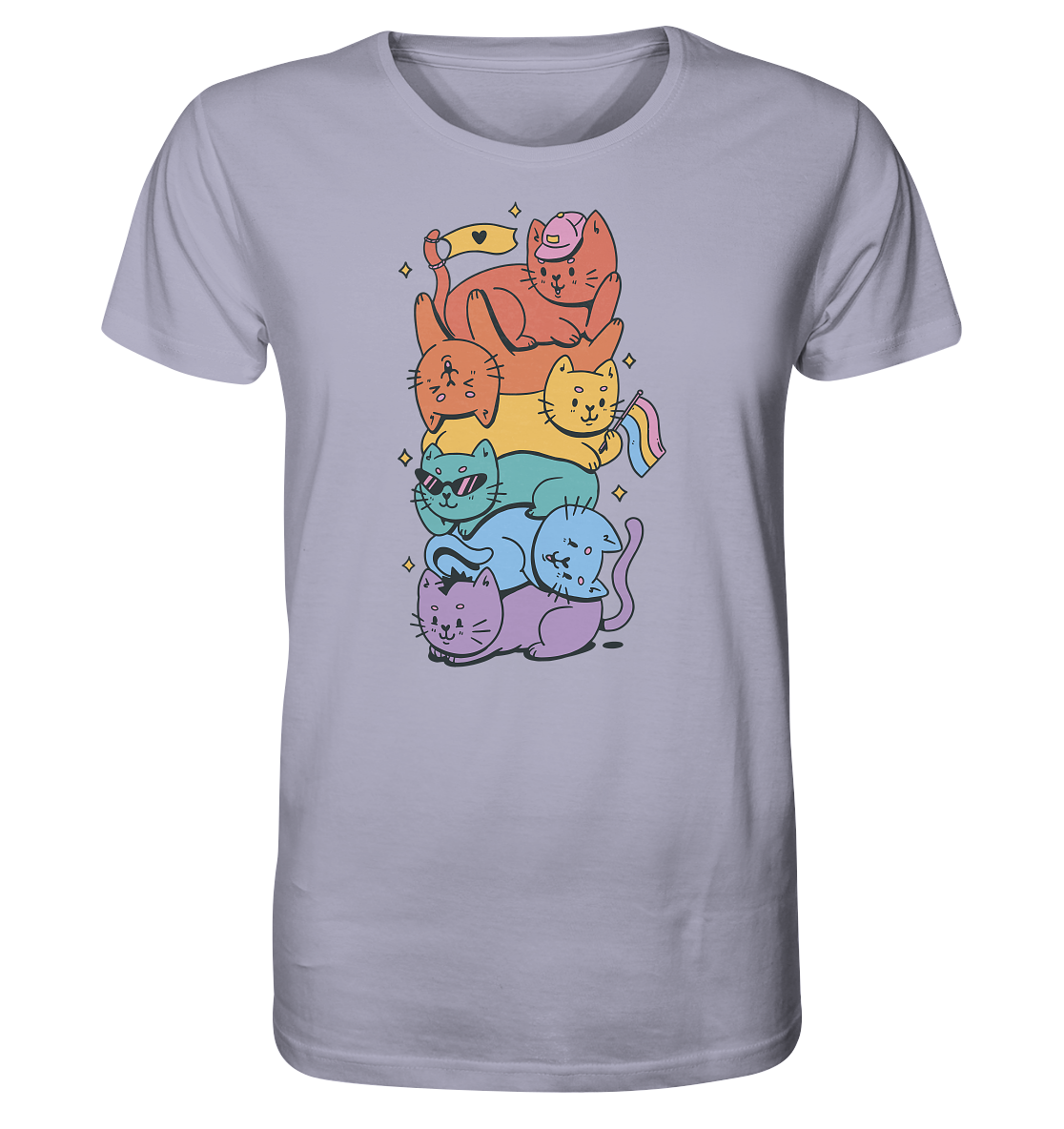 LGBTQ+ Katzen - Unisex Shirt