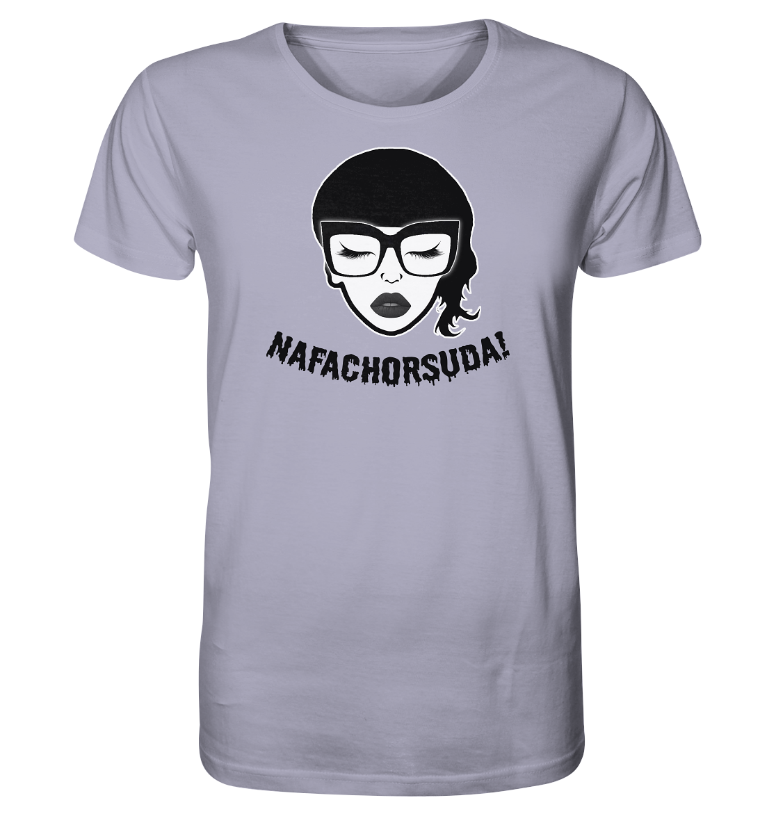 Nafachorsuda! Schwarze Schrift - Unisex Shirt