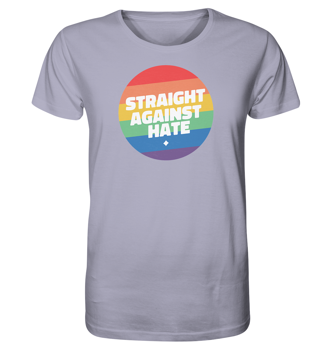 Straight Against Hate Badge Unisex Shirt