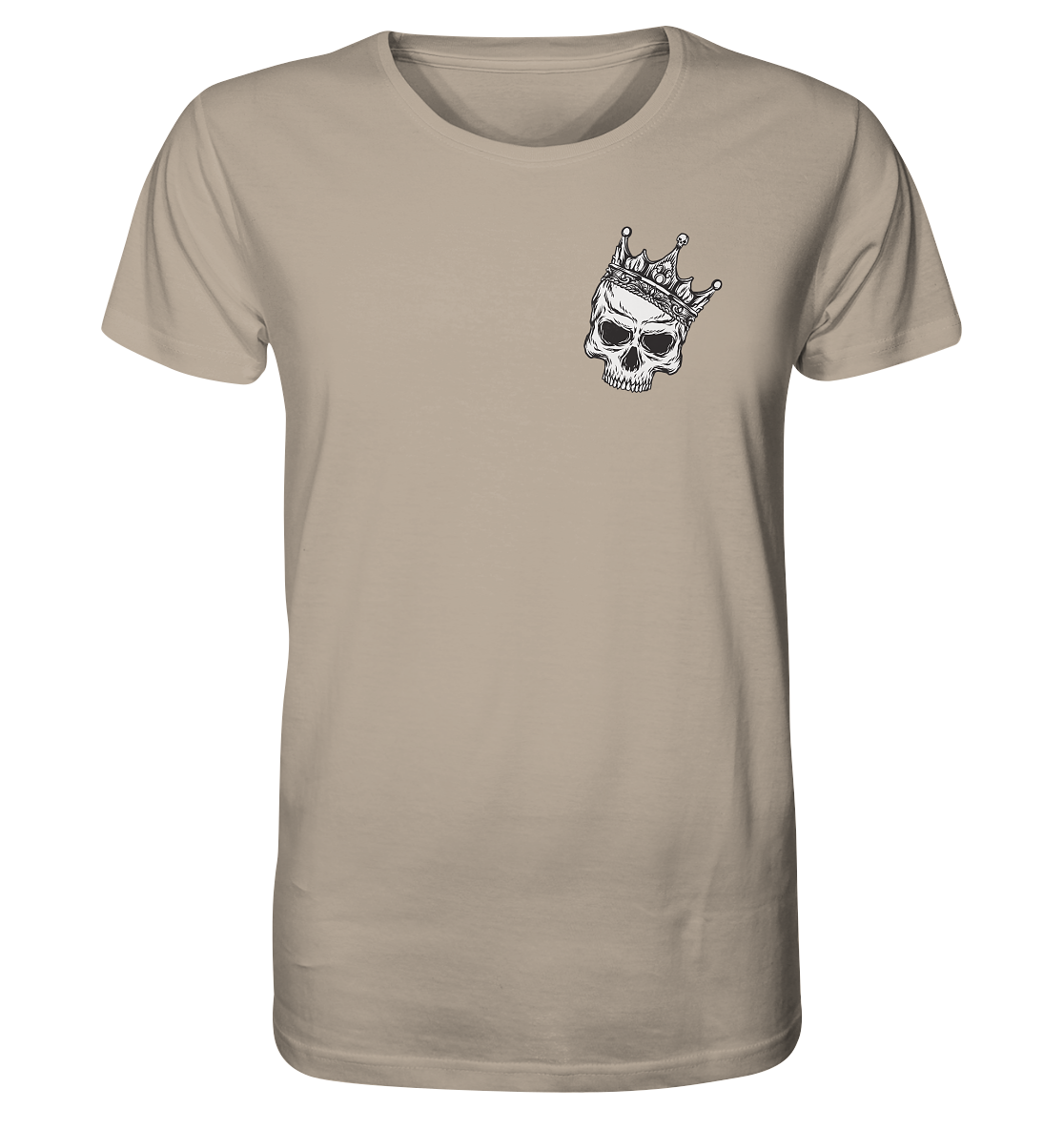 Eat the Rich "Skull Edition" Backprint - Organic Shirt