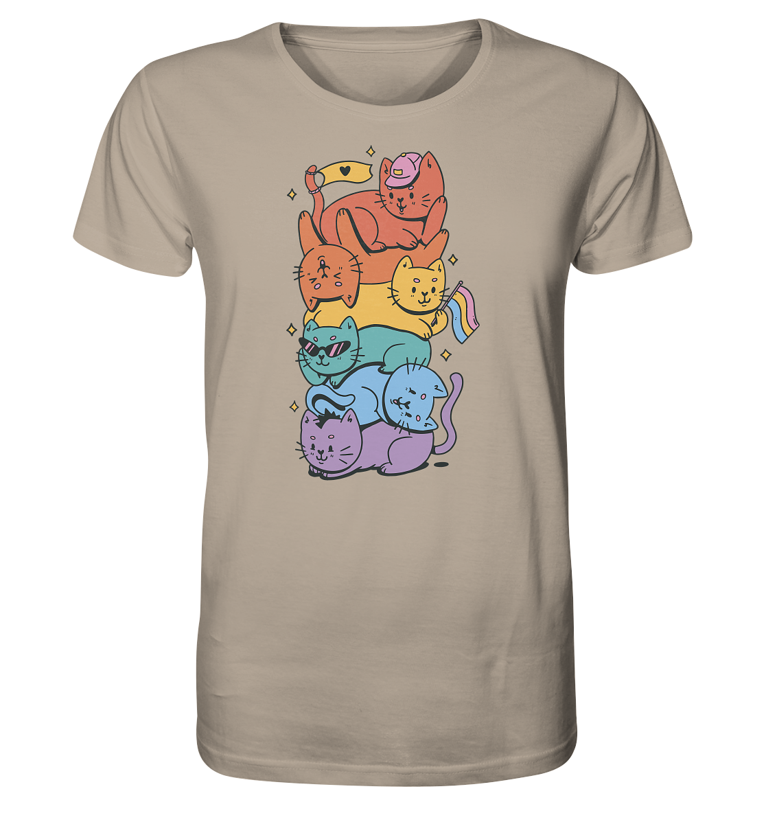 LGBTQ+ Katzen - Unisex Shirt
