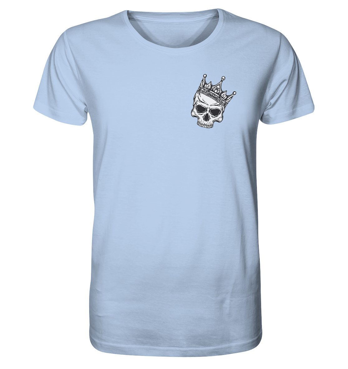 Eat the Rich "Skull Edition" Backprint - Organic Shirt