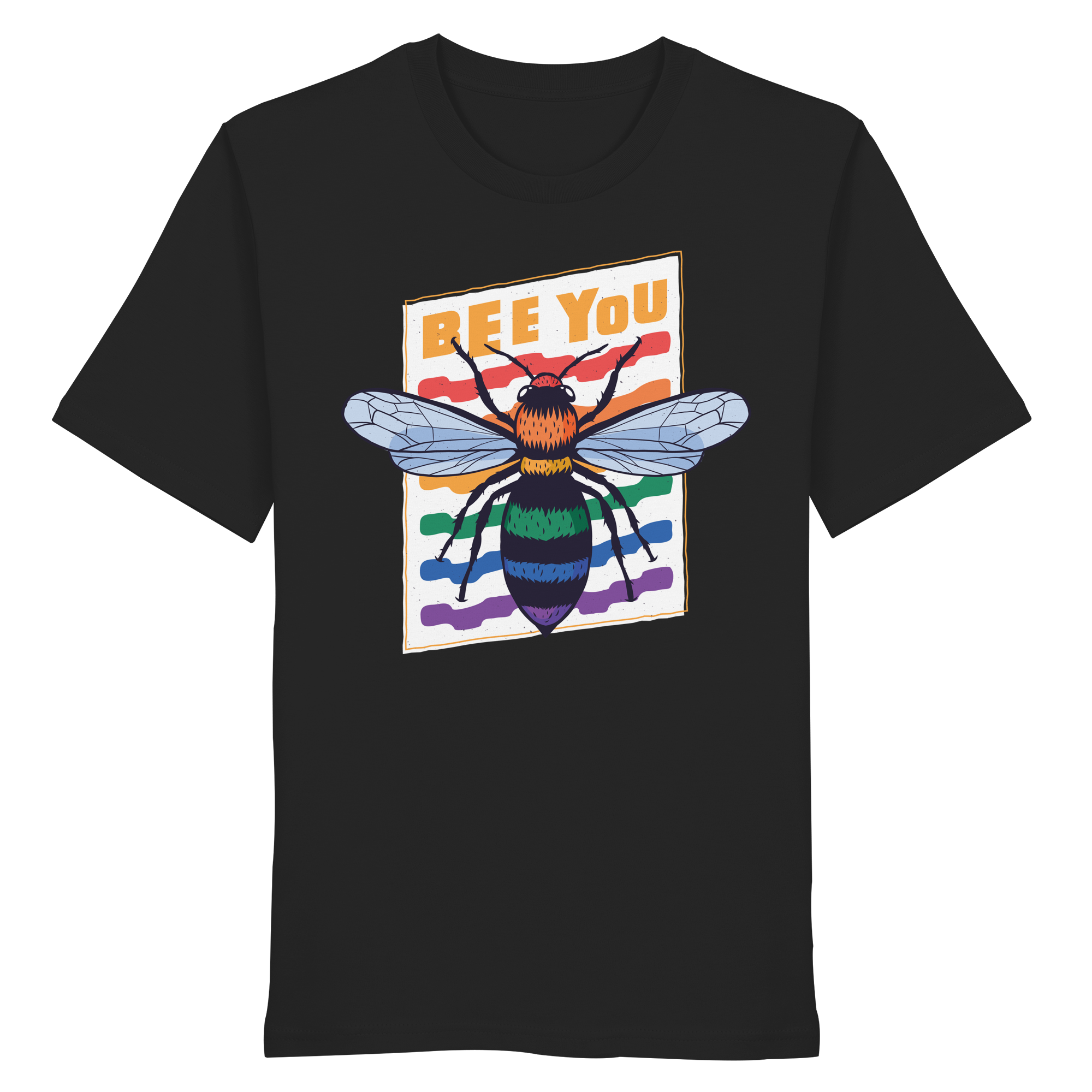 Bee You "Rainbow Edition" - Organic Shirt