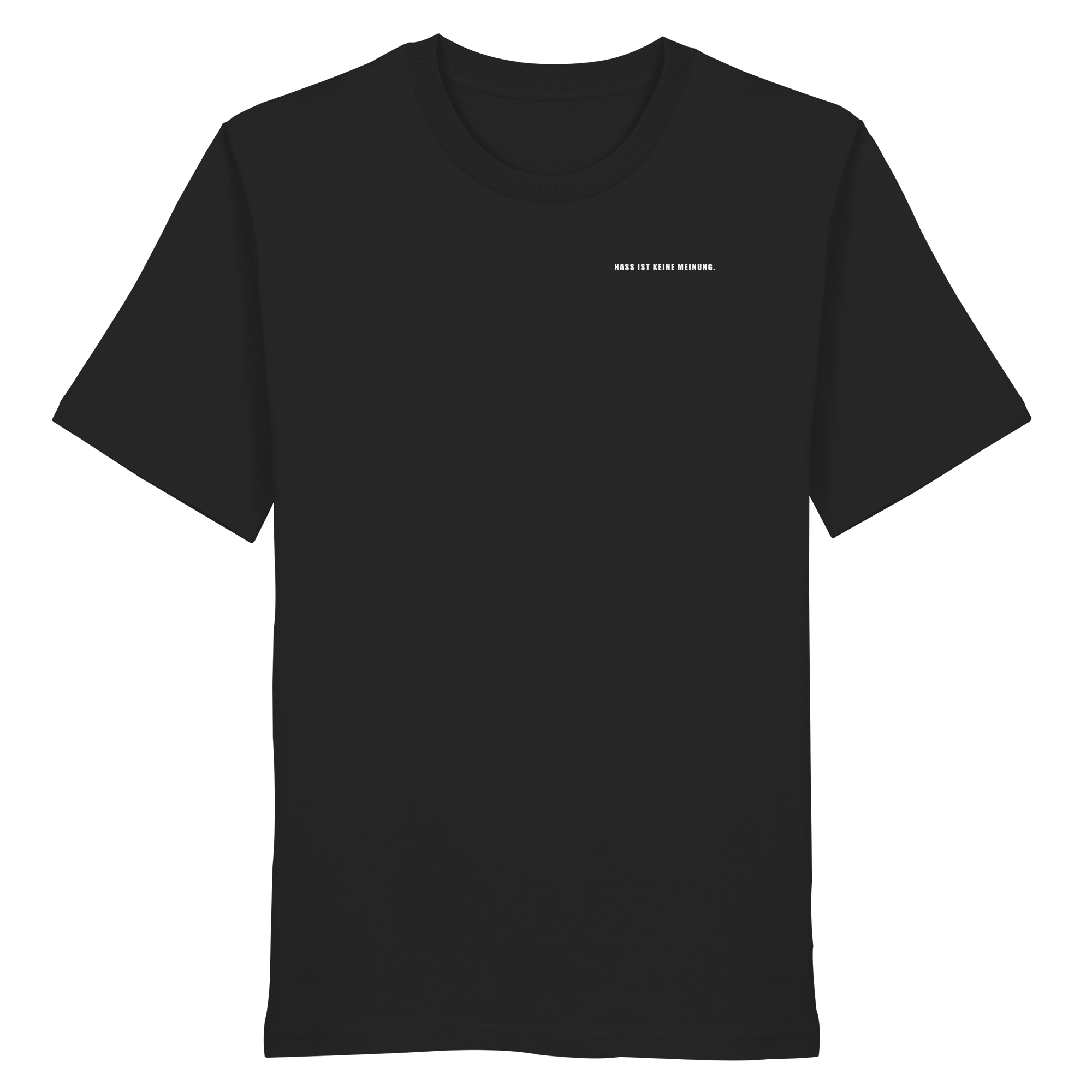 Es gibt 2 Arten von AfD Wählenden Backprint (dunkel) - Organic Shirt