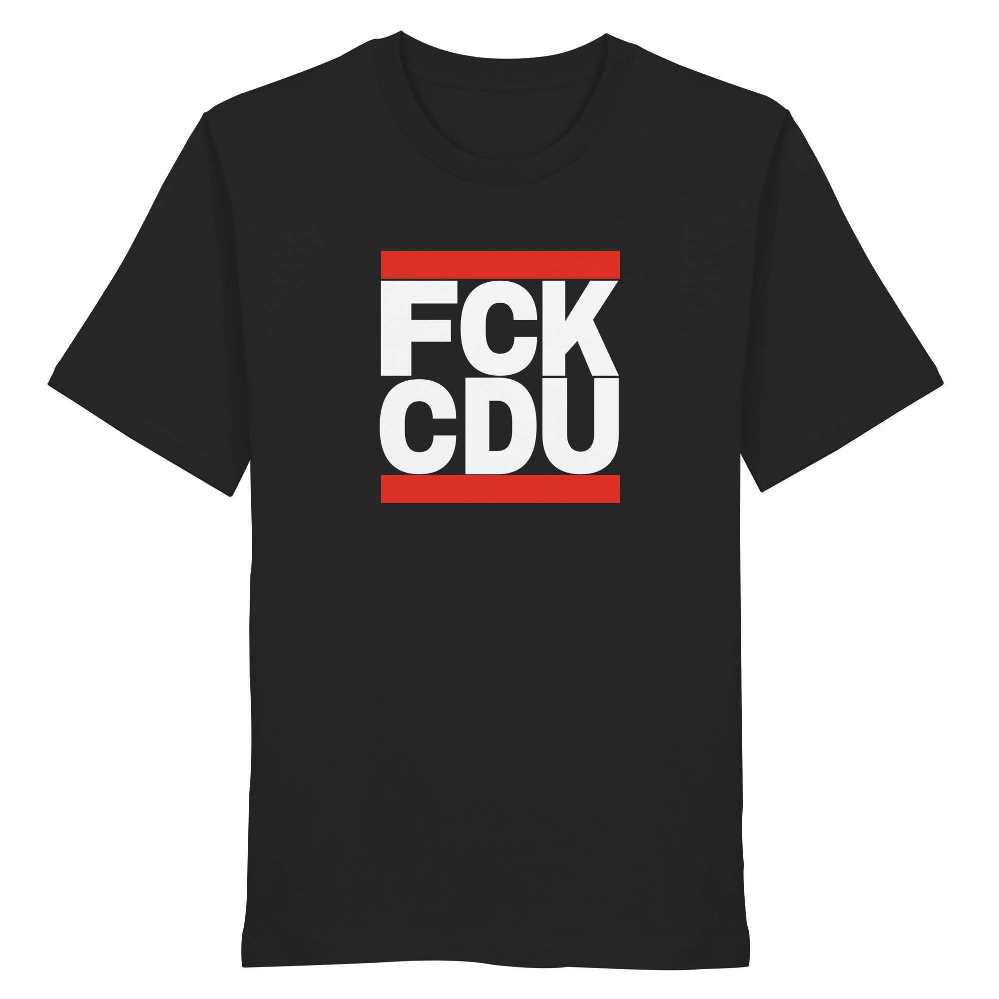 FCK CDU (weiße Schrift) - Organic Shirt