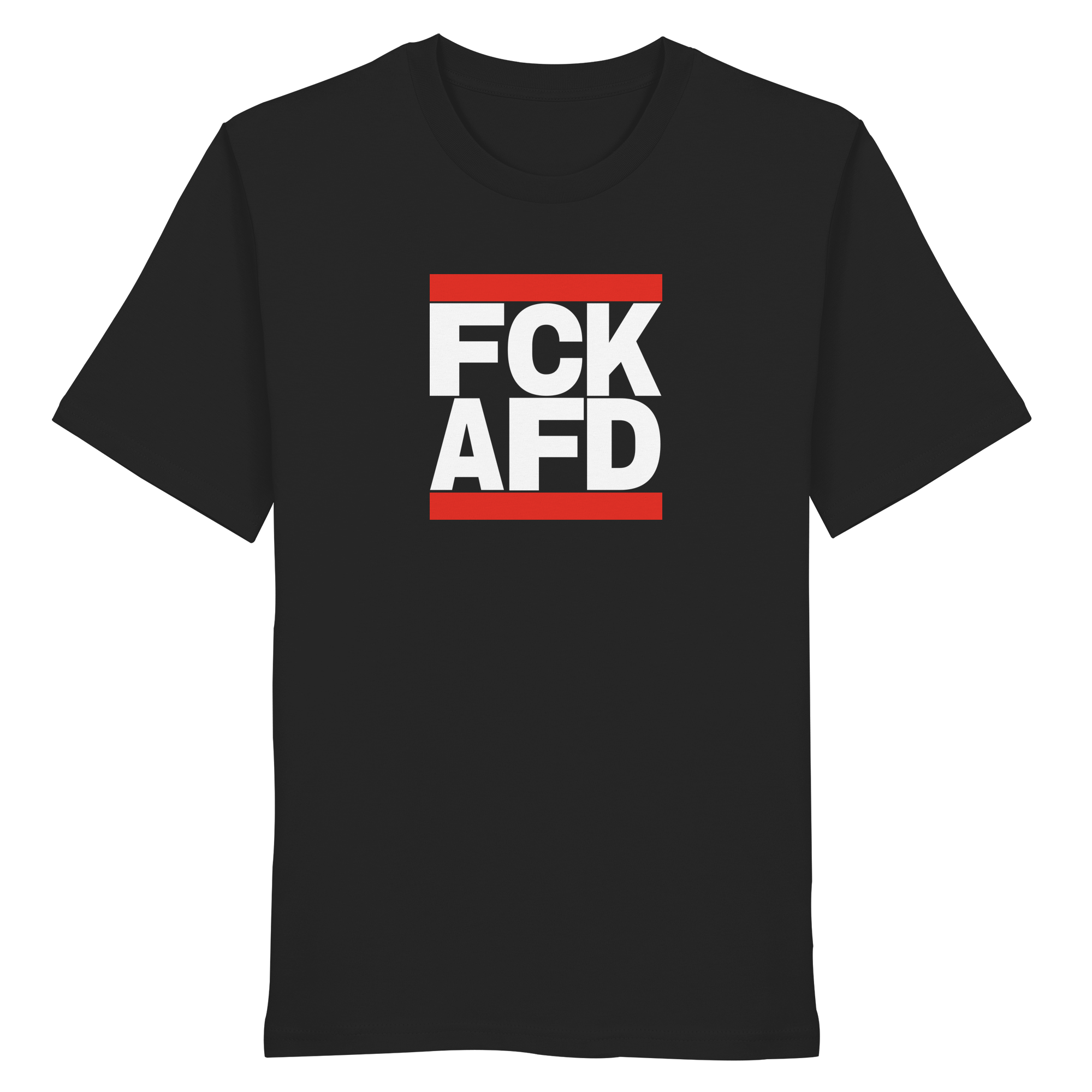 FCK AFD (weiße Schrift) - Organic Shirt