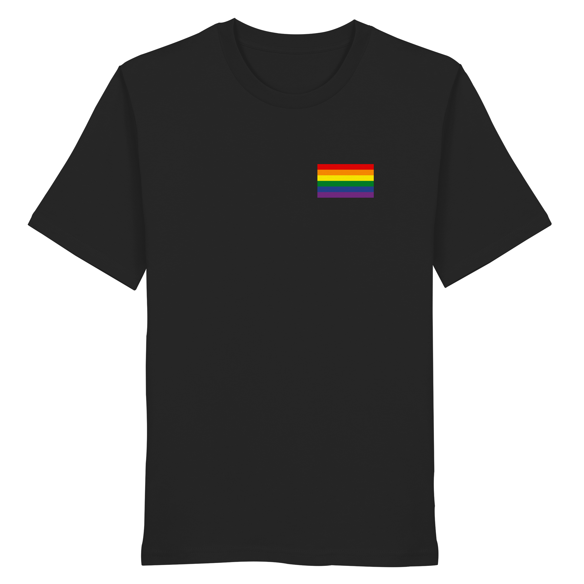 Regenbogen Pride Flag - Organic Shirt