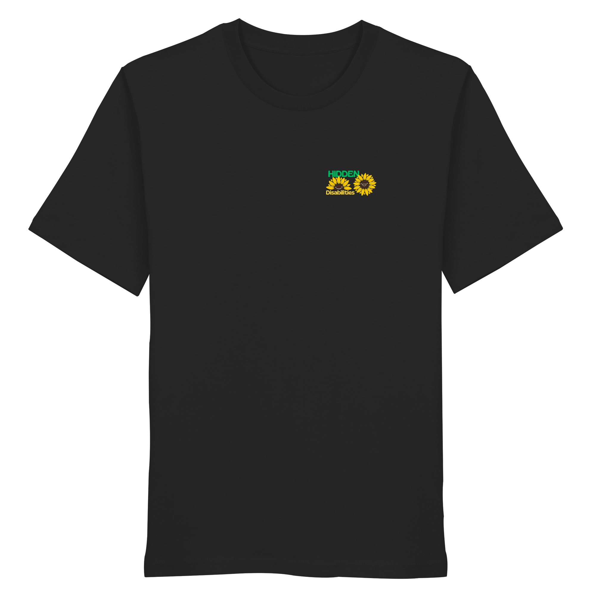 Hidden Disabilities "Sunflower Smile Edition" - Organic Shirt