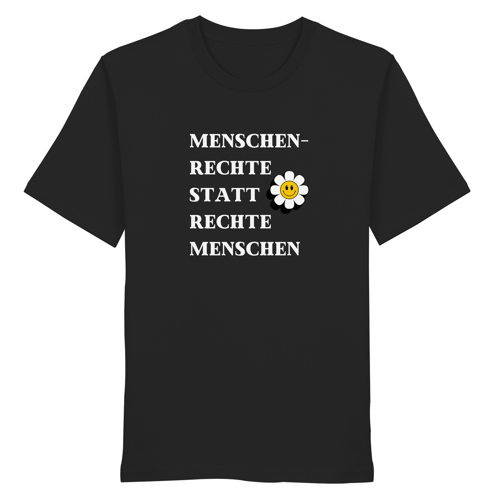 Menschenrechte statt rechte Menschen - Organic Shirt