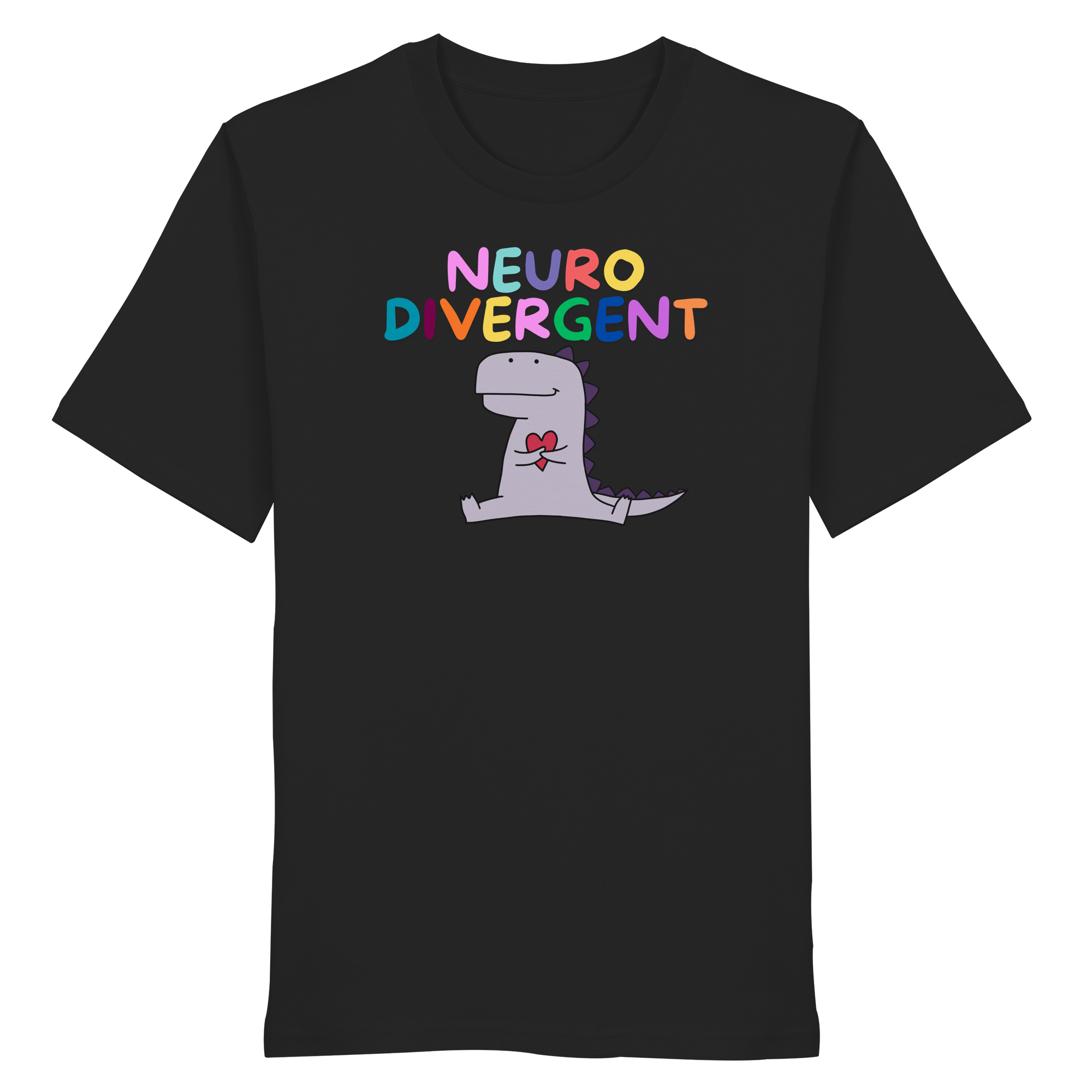Neurodivergent "Dino Edition" - Organic Shirt