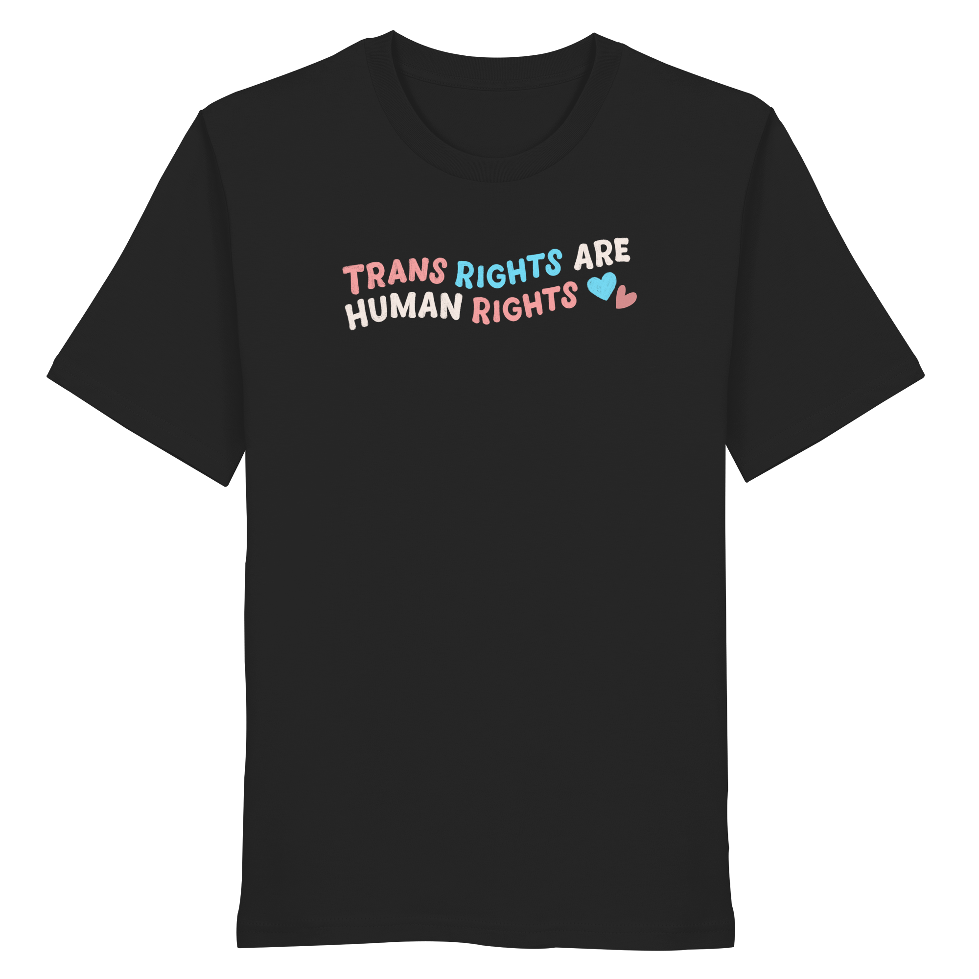 Trans Rights are Human Rights "Pastel Power Edition" - Organic Shirt