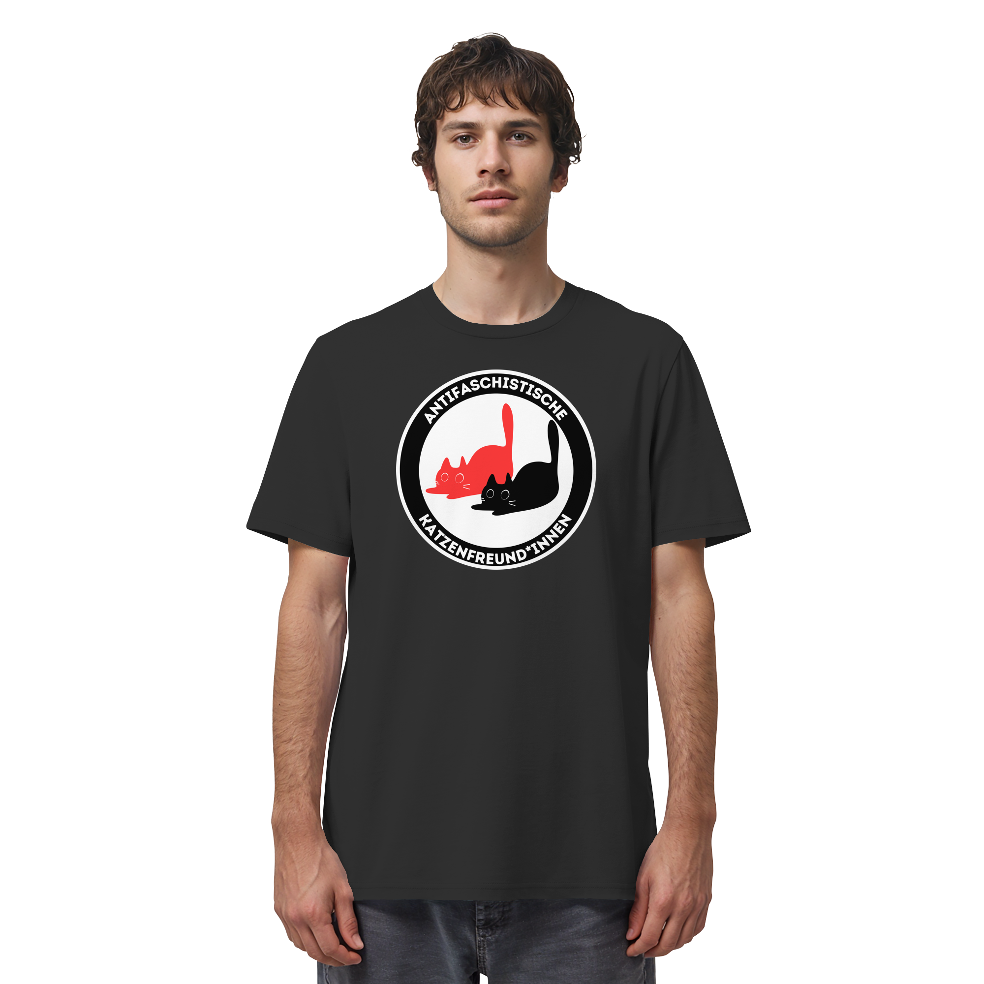 Antifaschistische Katzenfreund*innen - Organic Shirt