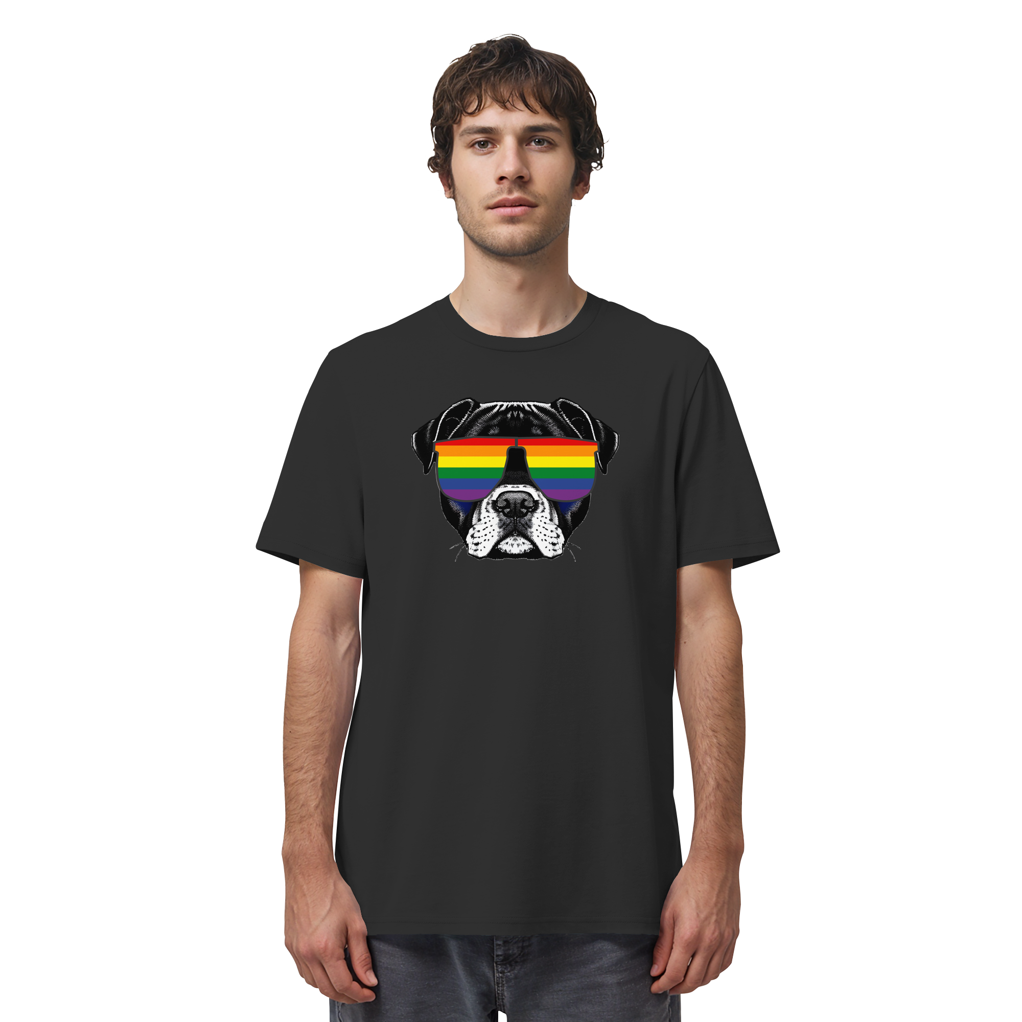 Regenbogen Doggo - Organic Shirt