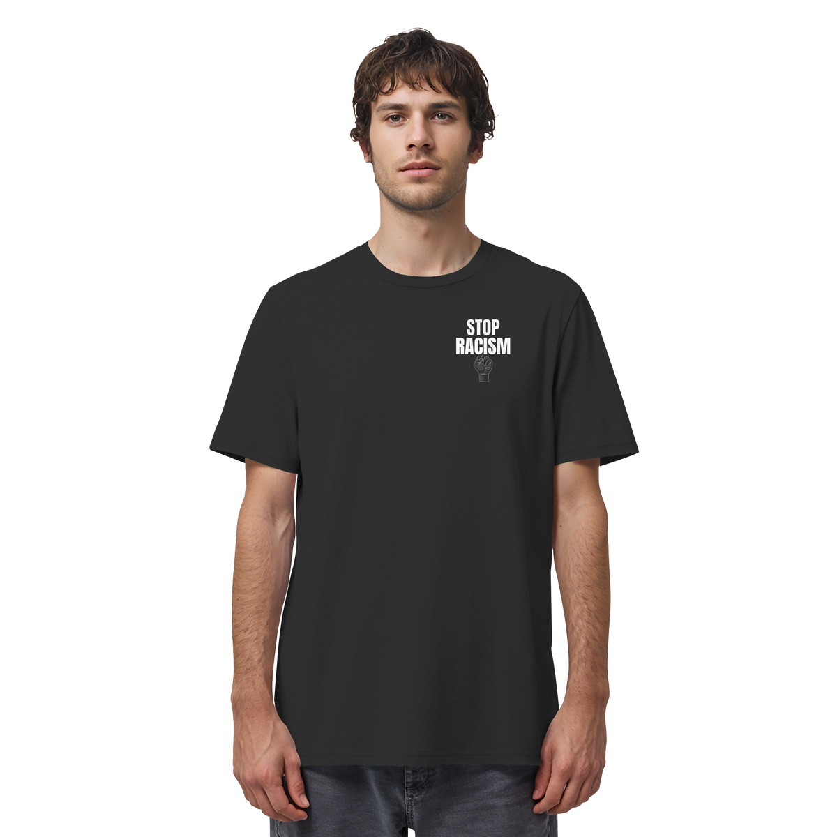 Stop Racism "Raised Fist Edition" - Organic Shirt