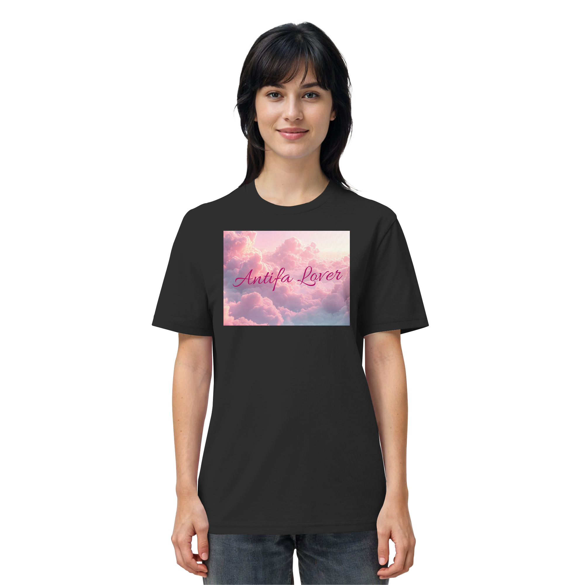 Antifa Lover Antifa Lover Backprint - Organic Shirt