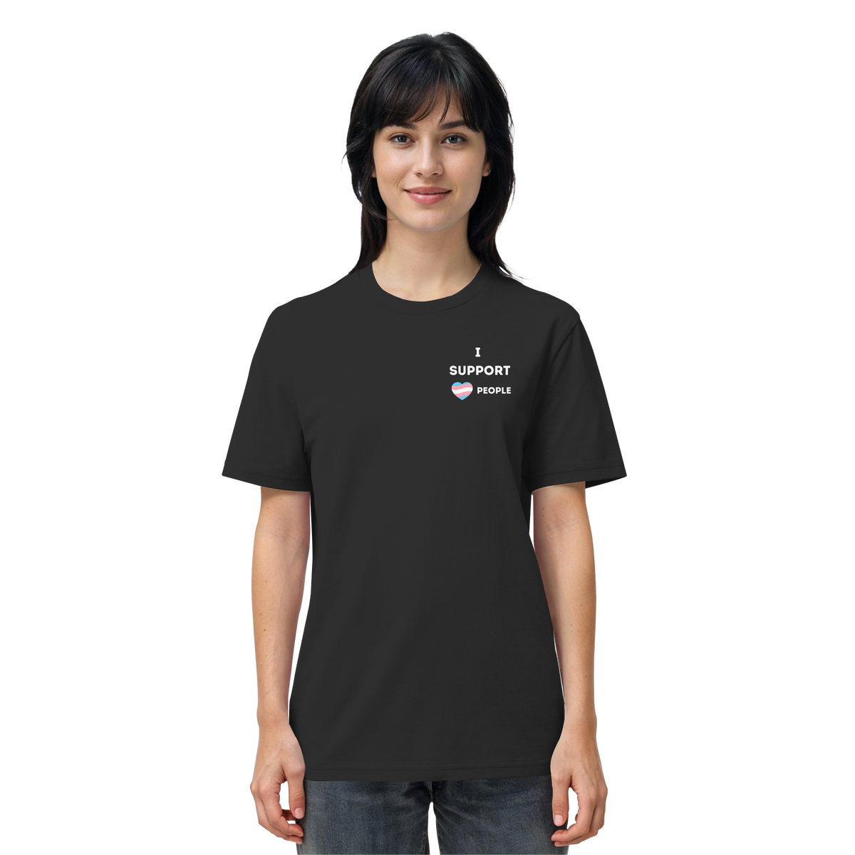 I support Trans People - Organic Shirt