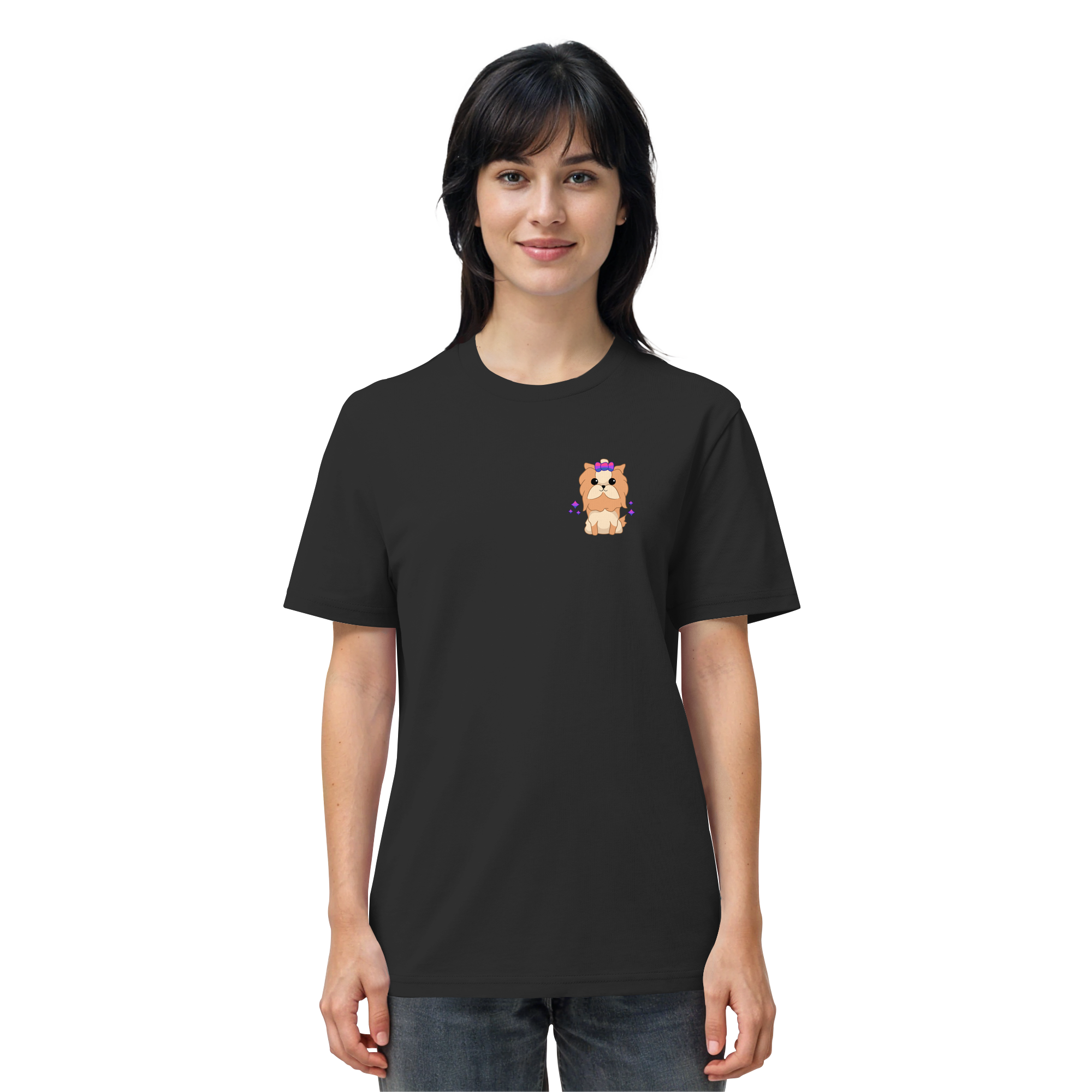 Cute Bisexual Dog - Organic Shirt