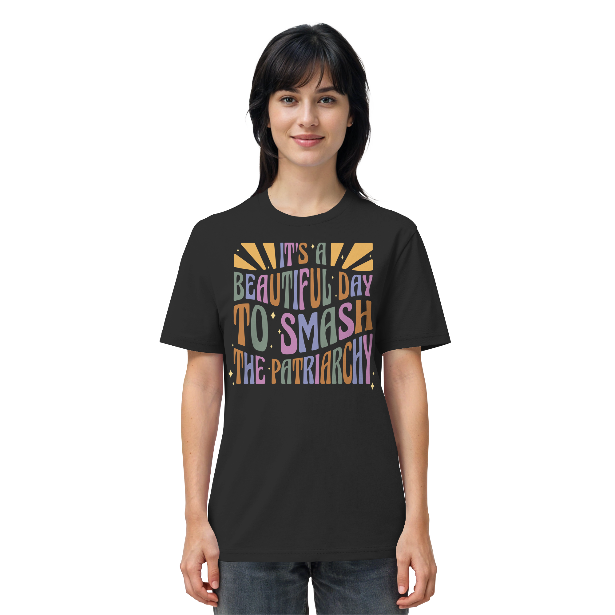 It's a Beautiful Day to Smash the Patriarchy - Organic Shirt