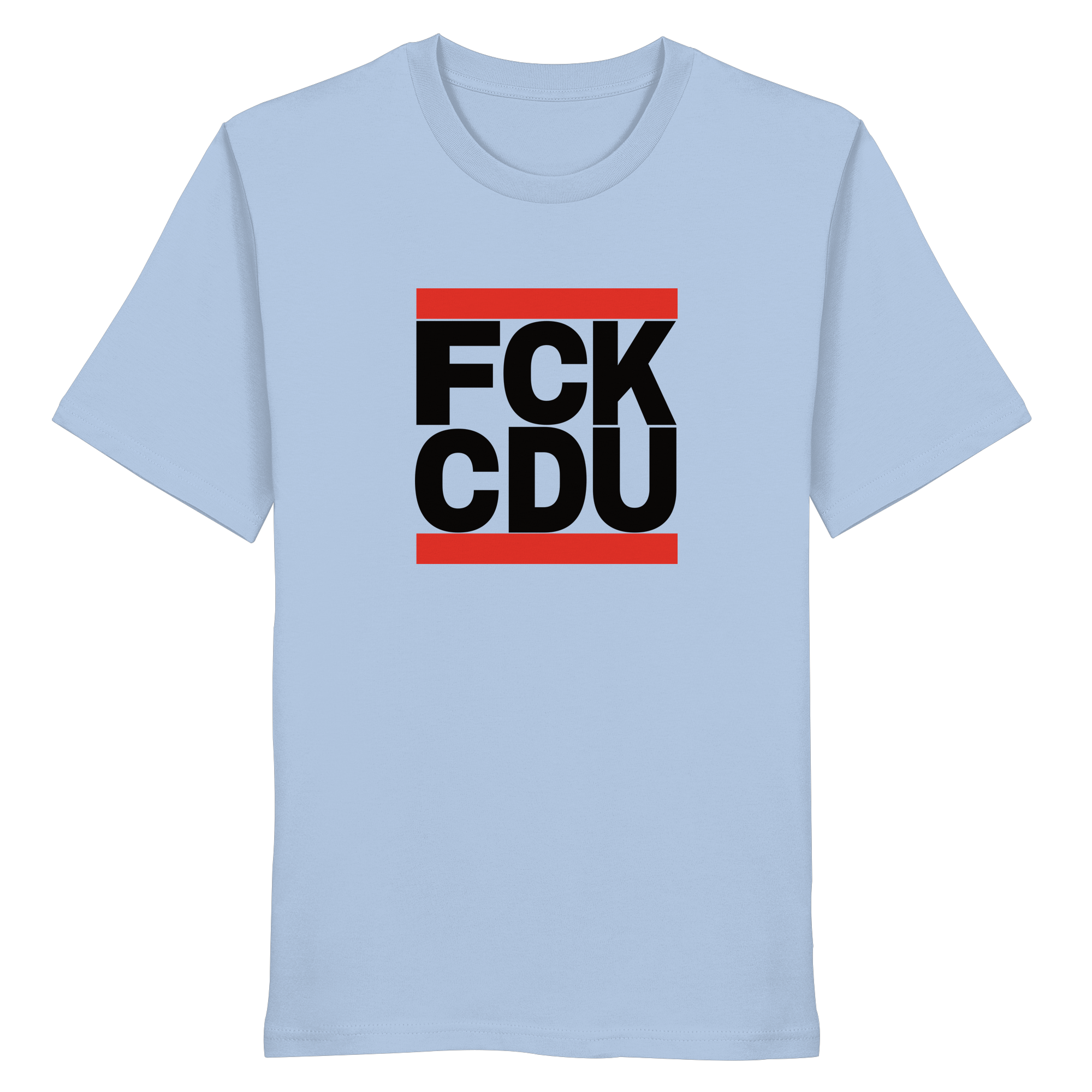 FCK CDU (schwarze Schrift) - Organic Shirt
