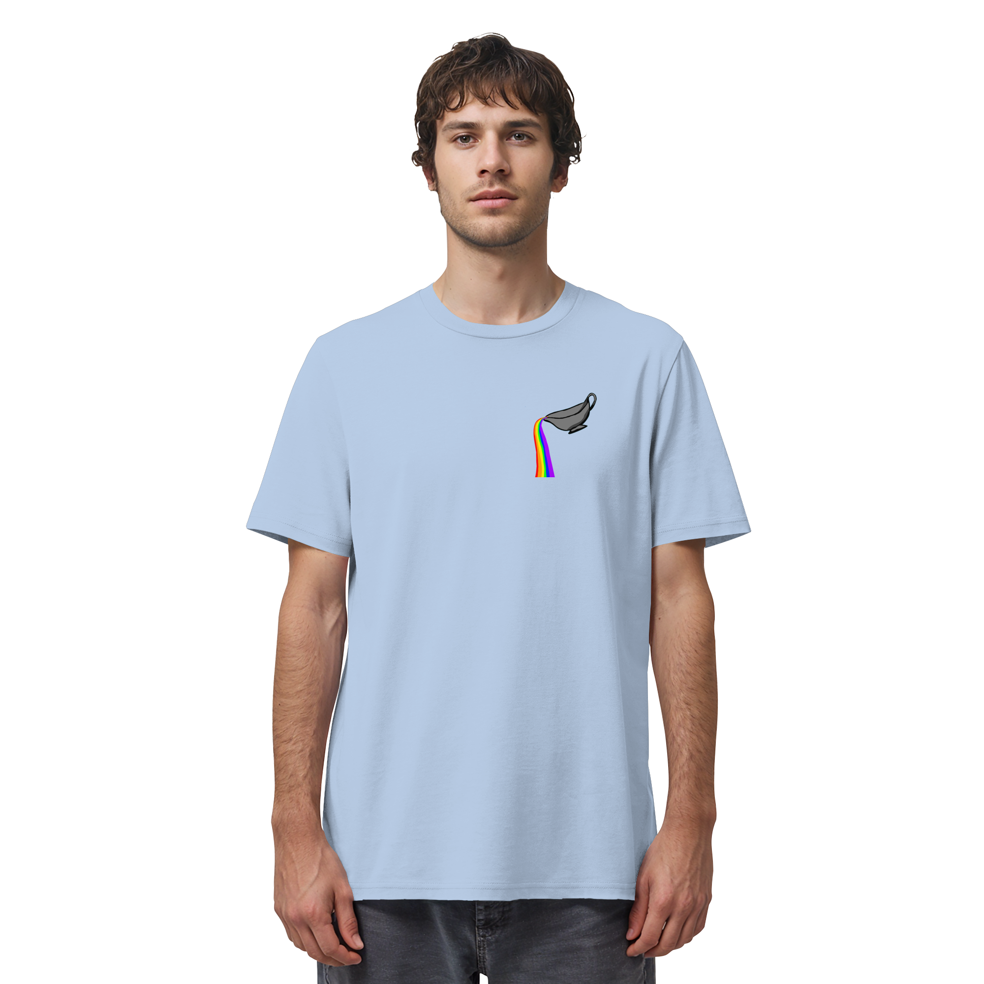 Regenbogen Soße: Sauciere - Organic Shirt