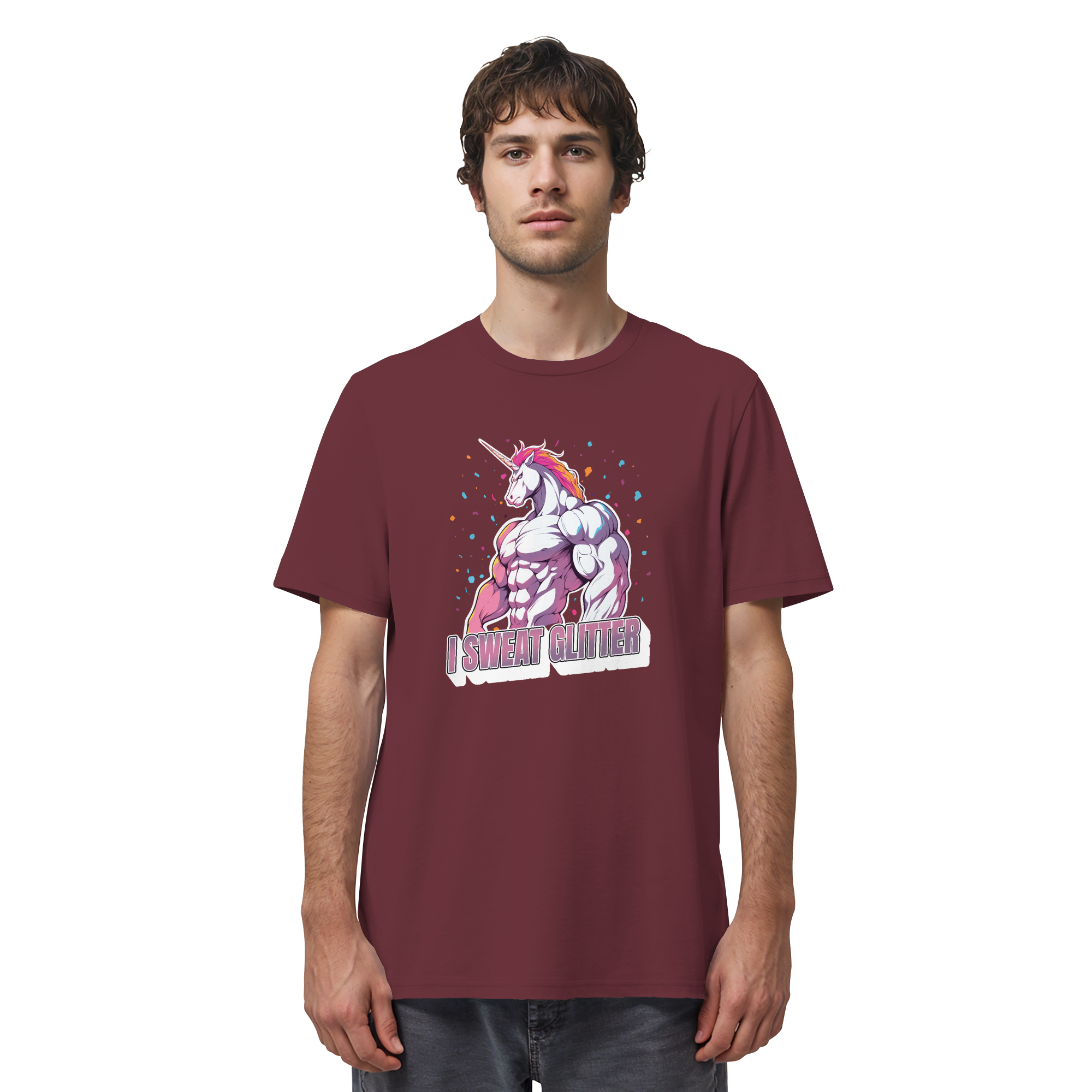 I sweat Glitter - Organic Shirt