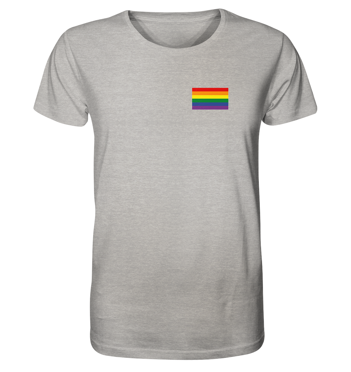 Regenbogen Pride Flag - Organic Shirt