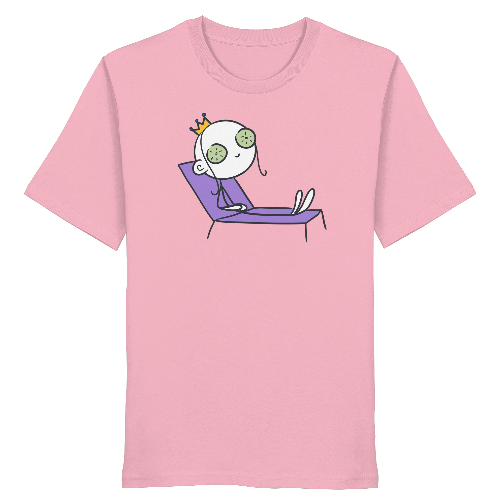 Seelenmännchen "Chill Out Edition" Frontprint - Organic Shirt