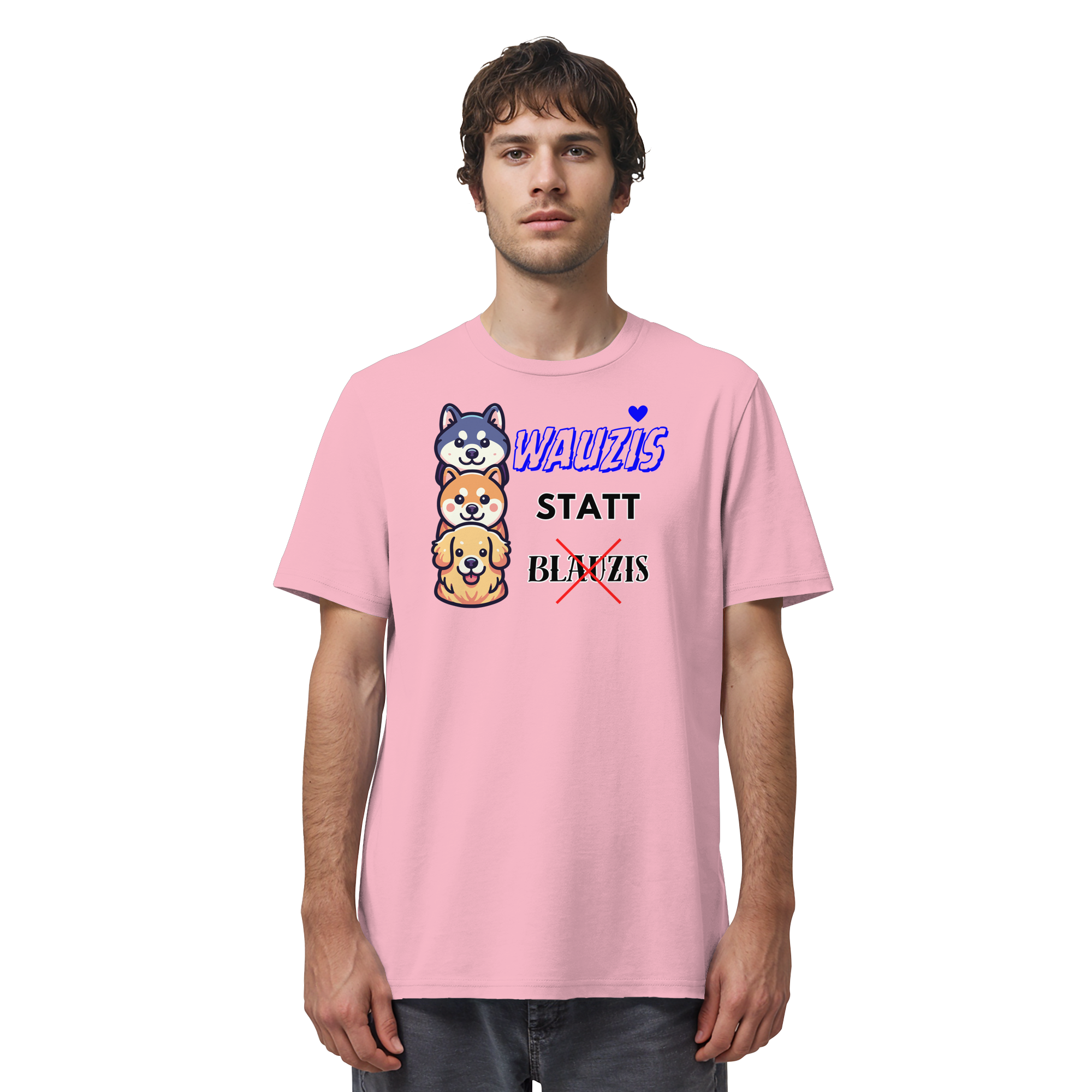 Wauzis statt Blauzis - Organic Shirt