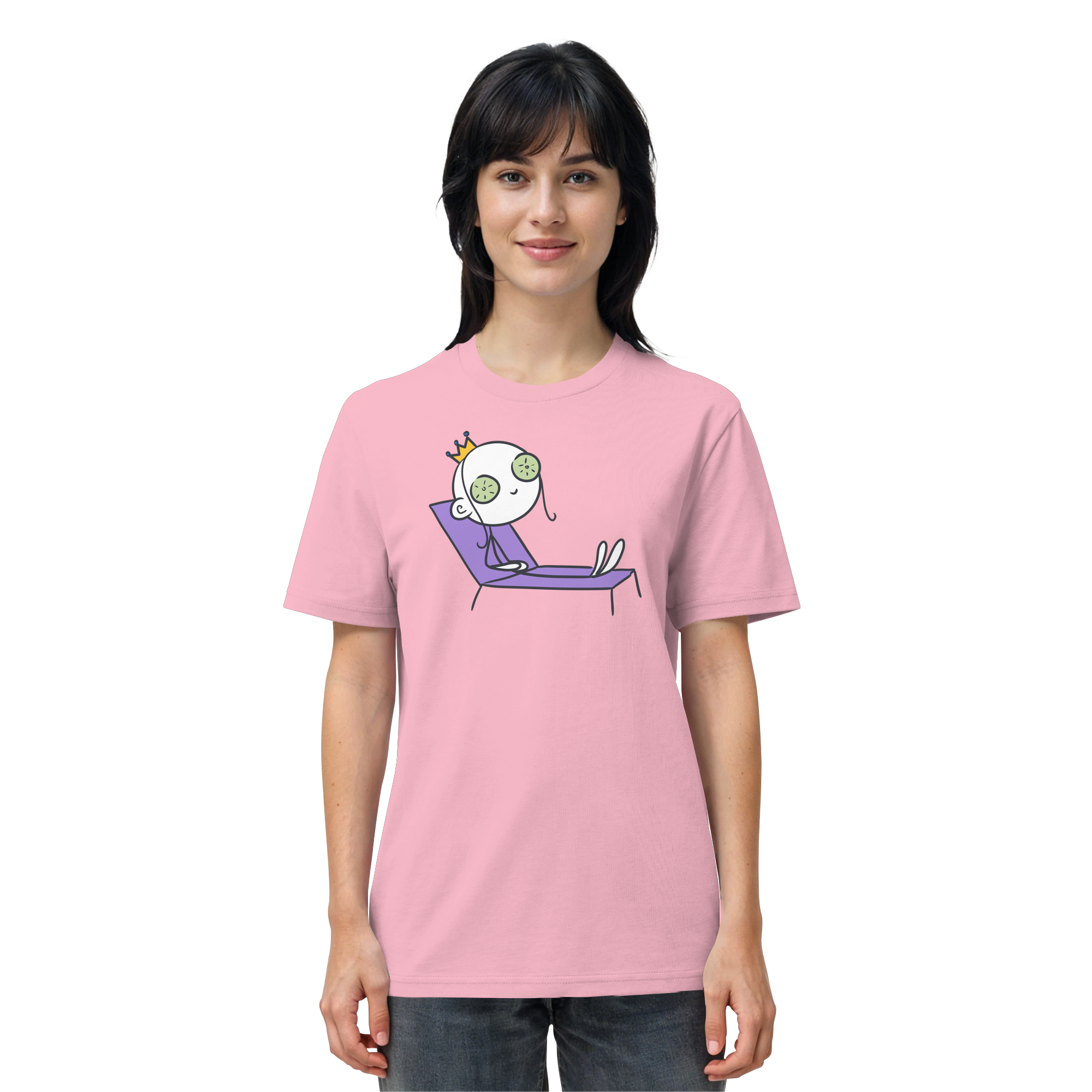 Seelenmännchen "Chill Out Edition" Frontprint - Organic Shirt