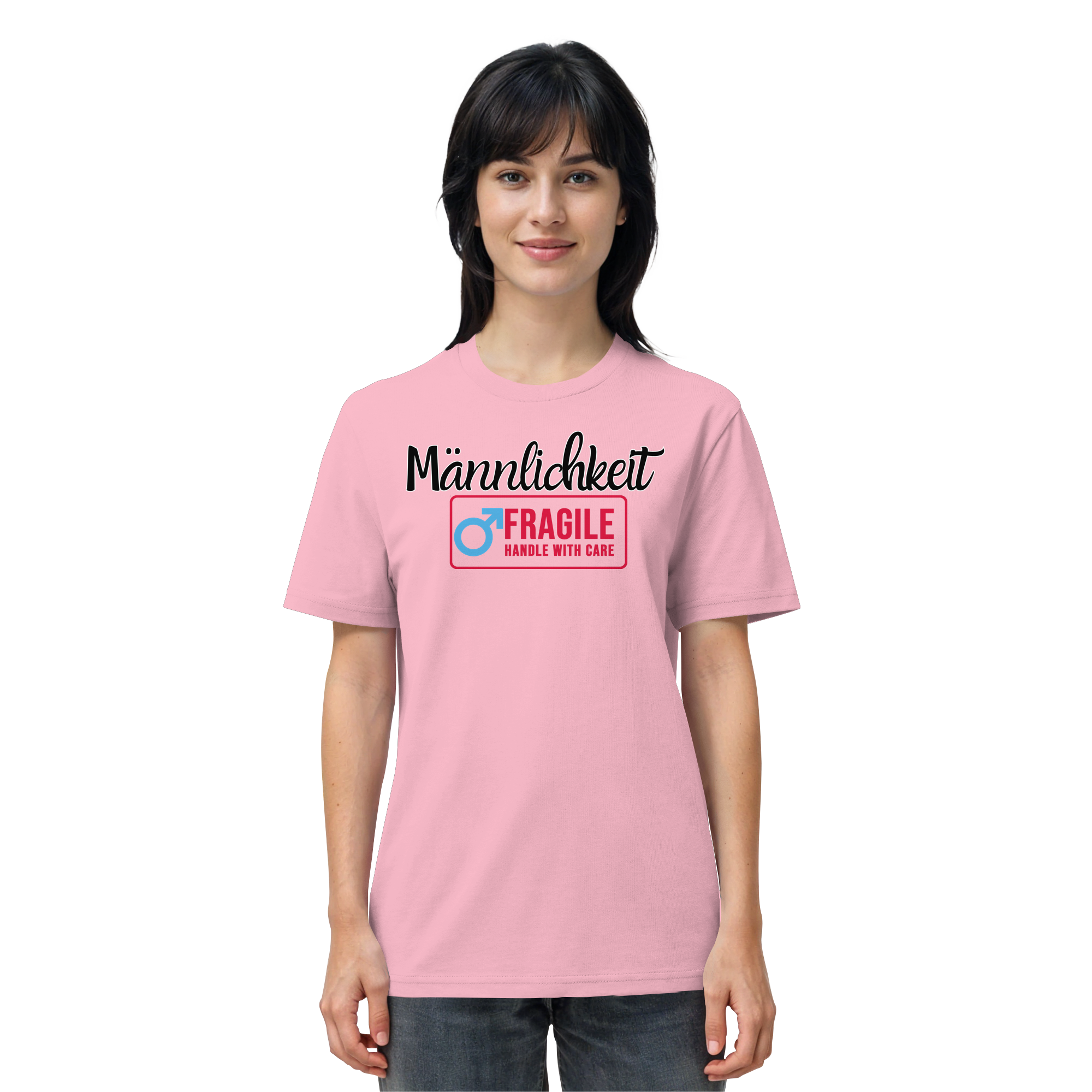 Männlichkeit: Handle with Care - Organic Shirt