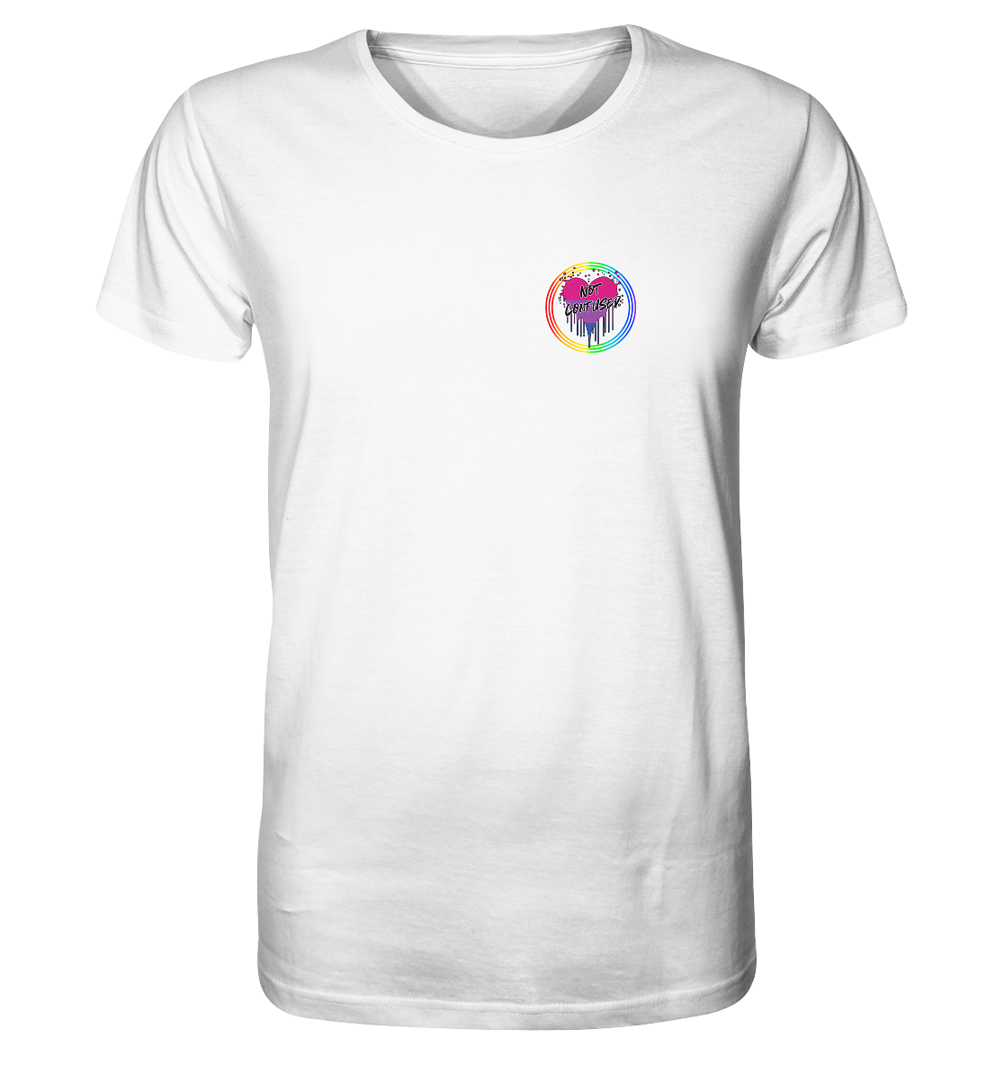 Bisexual Not Confused "Regenbogenkreis Edition" - Organic Shirt